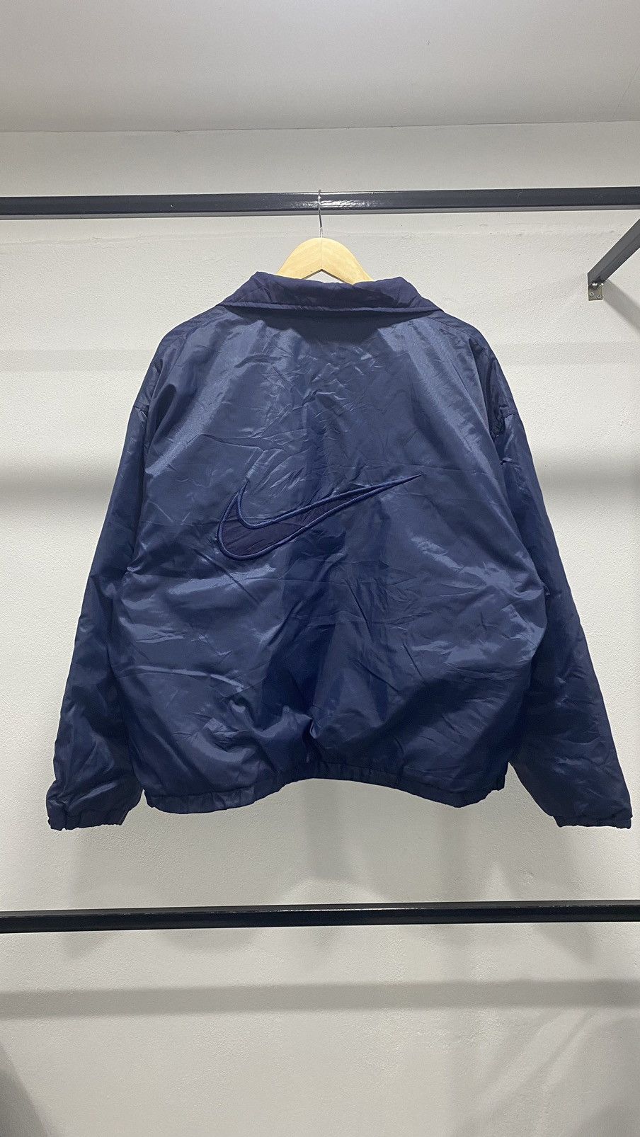 Nike Vintage Nike Big Swoosh Reversible Down Jacket Boxy Size US M / EU 48-50 / 2 - 2 Thumbnail