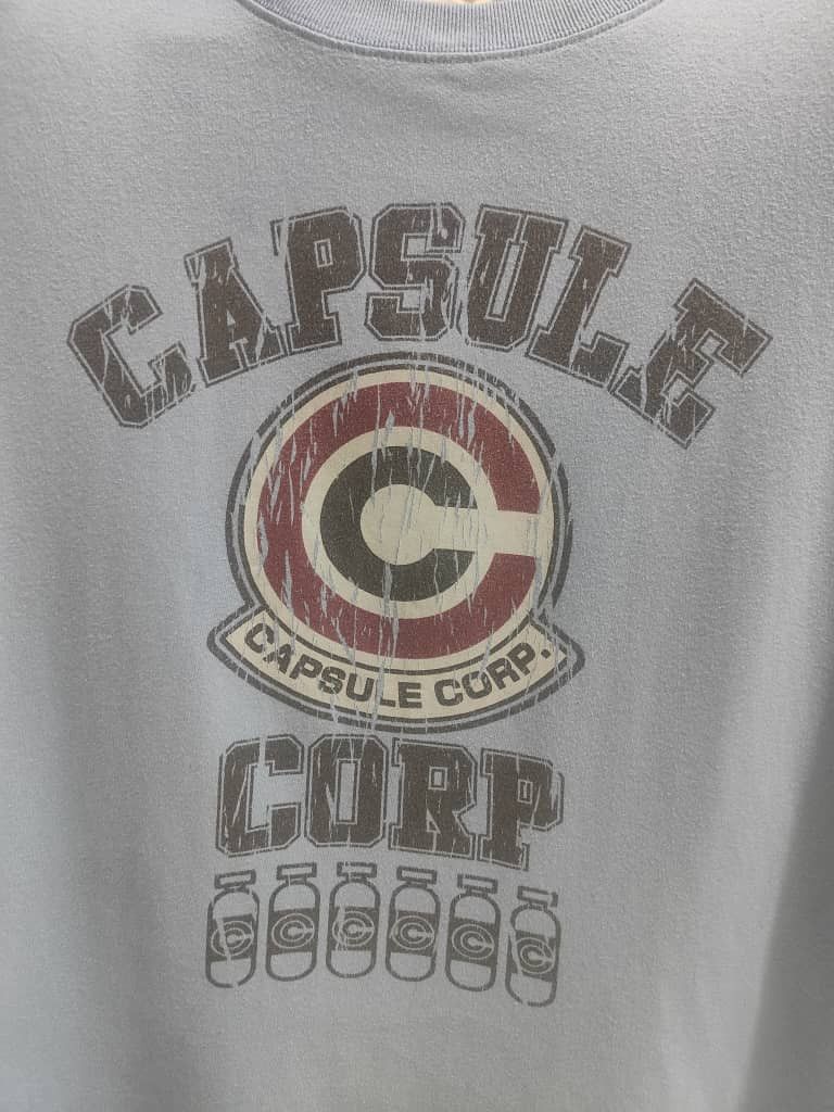 Anime vintage Akira Toriyama Cospa X Dragon Ball Z Capsule Corp Size US L / EU 52-54 / 3 - 2 Thumbnail
