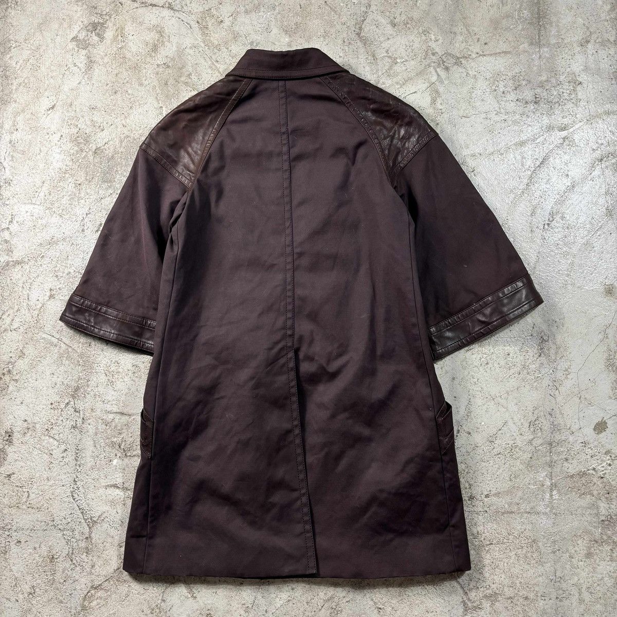 Gucci GUCCI FRIDA ERA - 2008 COAT COTTON / LEATHER SHORT SLEEVES Size M / US 6-8 / IT 42-44 - 10 Thumbnail