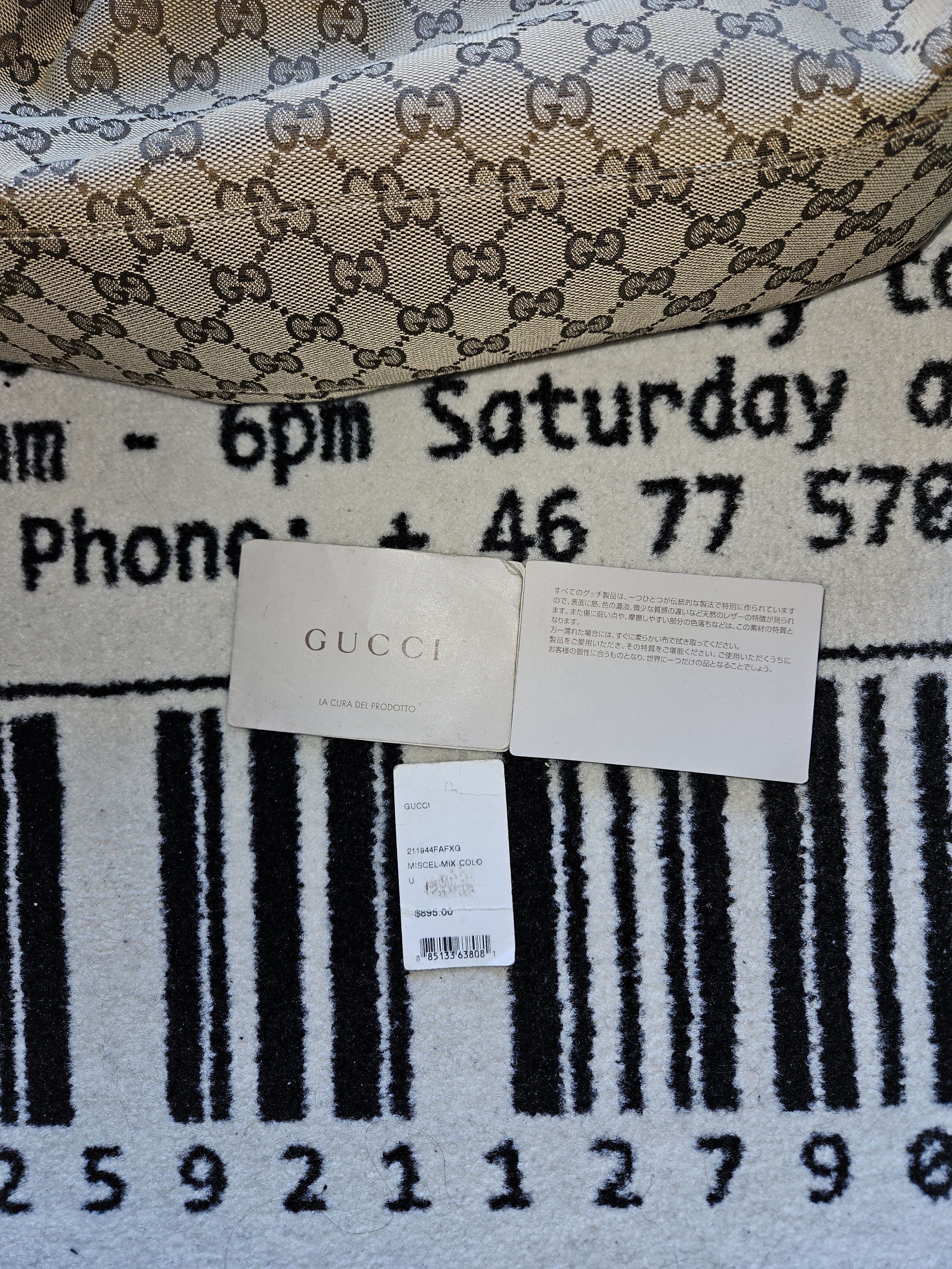 Gucci GG Canvas Medium Sukey Tote Size ONE SIZE - 9 Thumbnail