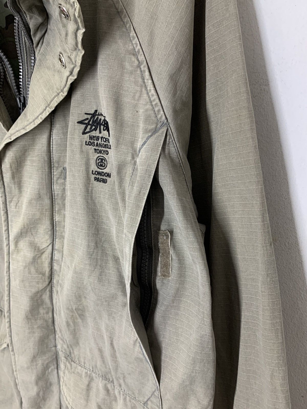 Stussy Stussy Field Stone Washed Parka Jacket Size US L / EU 52-54 / 3 - 7 Thumbnail