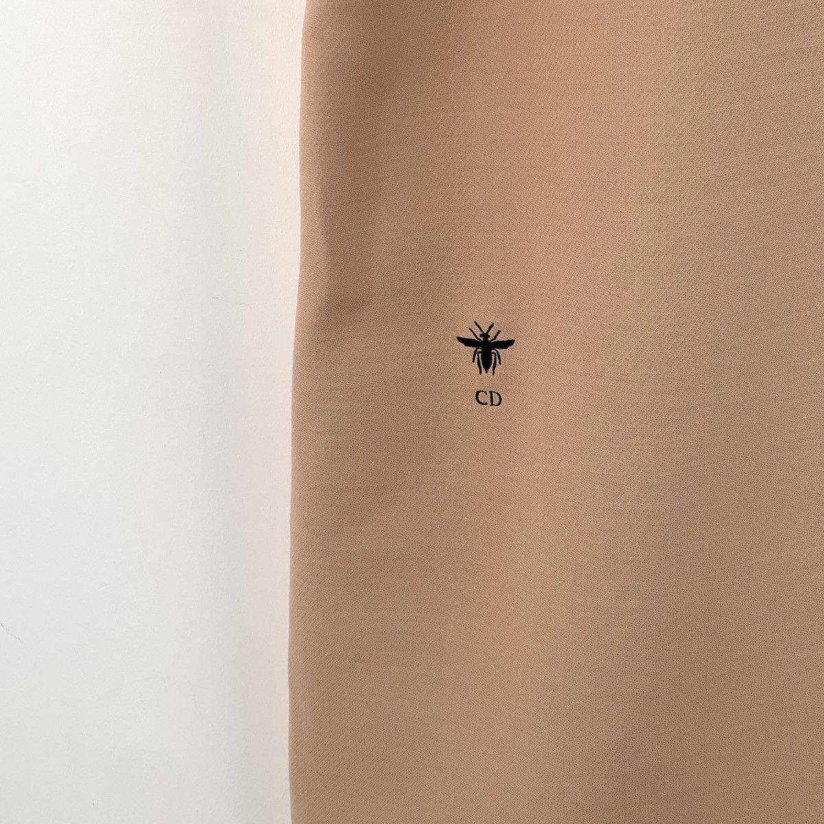 Dior Dior Bee Embroidery Wool V-neck Sleeveless Slip Dress K26WX Size XS / US 0-2 / IT 36-38 - 4 Thumbnail