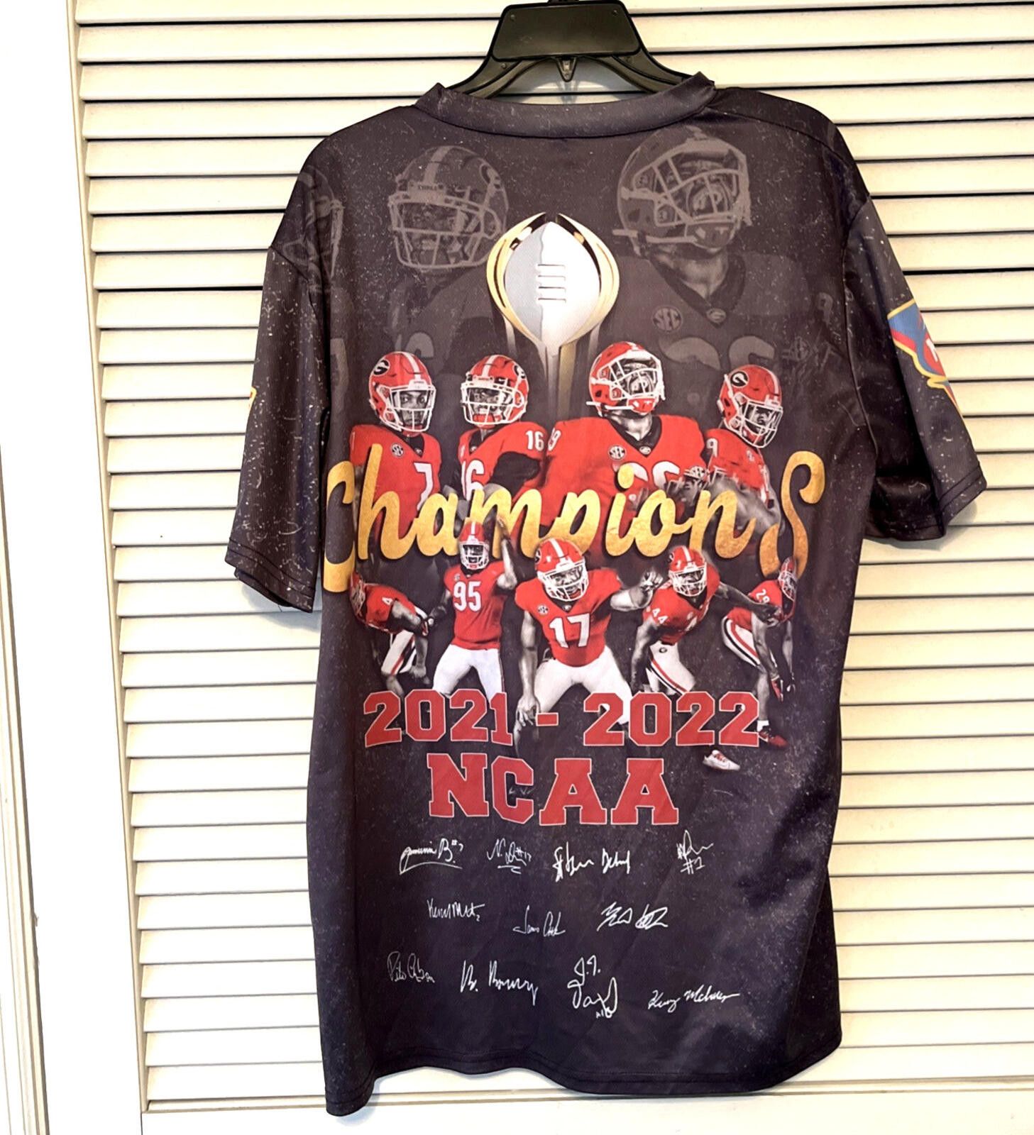 Other Georgia Bulldogs Double Sided Men's Graphic Short Sleeve Tee Size ONE SIZE - 1 Thumbnail