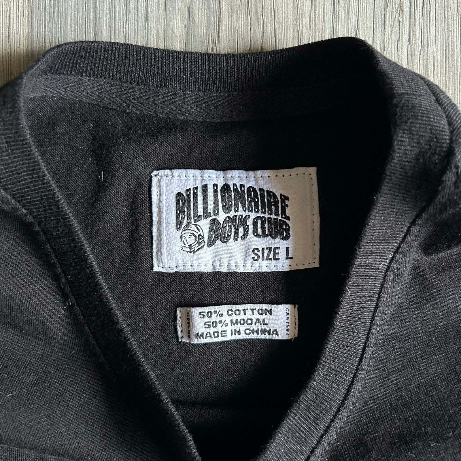 Billionaire Boys Club Billionaire Boys Club Astronaut Plaid Hem T-Shirt- Sz, L Size US L / EU 52-54 / 3 - 1 Thumbnail