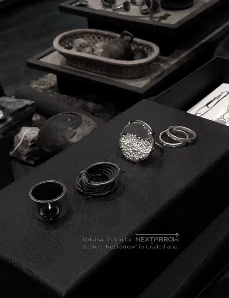 Ann Demeulemeester Ann Demeulemeester 25ss Disc Silver Bead Ring Size ONE SIZE - 4 Thumbnail