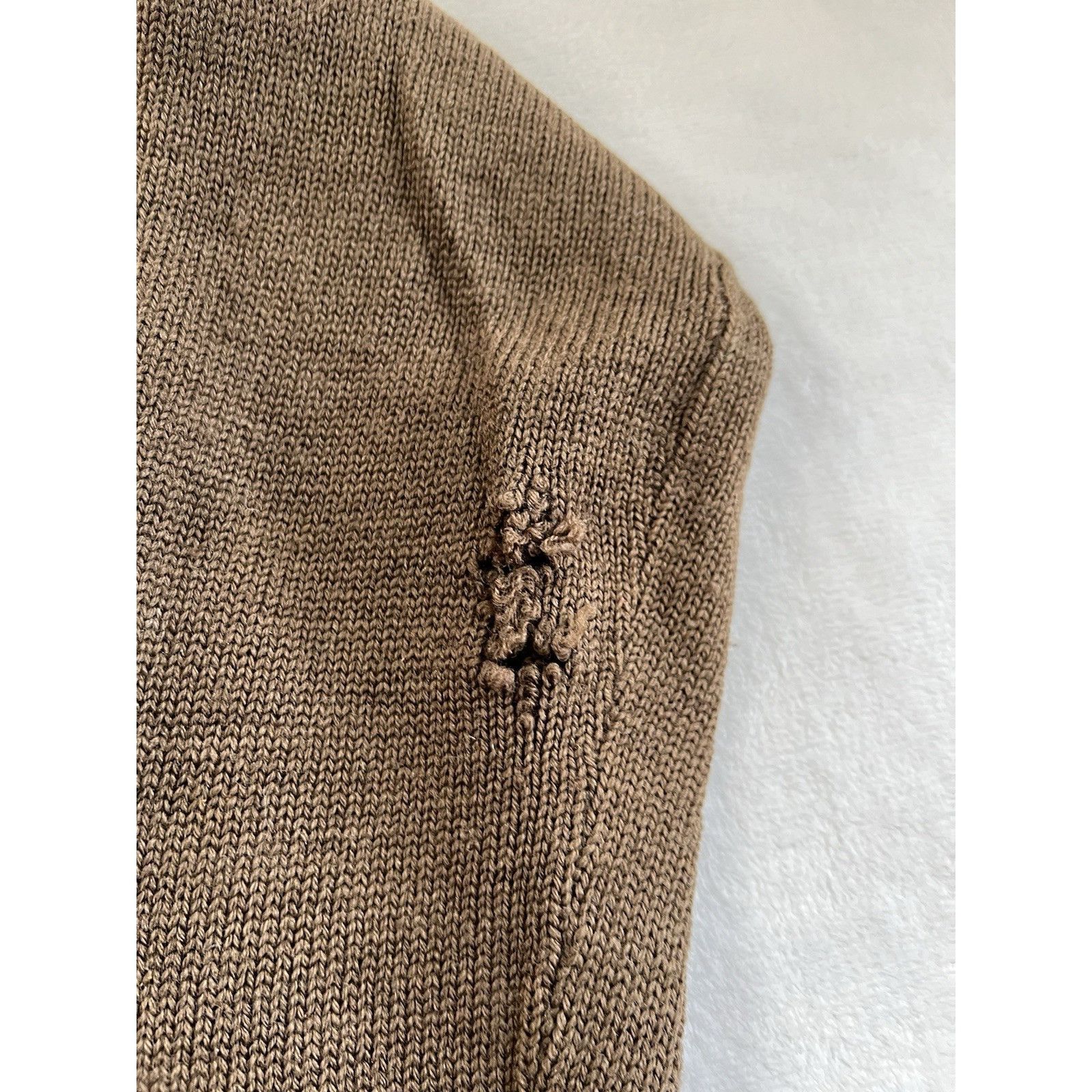 Vintage Jack Young Mens Medium 100% Wool Brown Olive Drab Shawl Butt Size US M / EU 48-50 / 2 - 8 Thumbnail