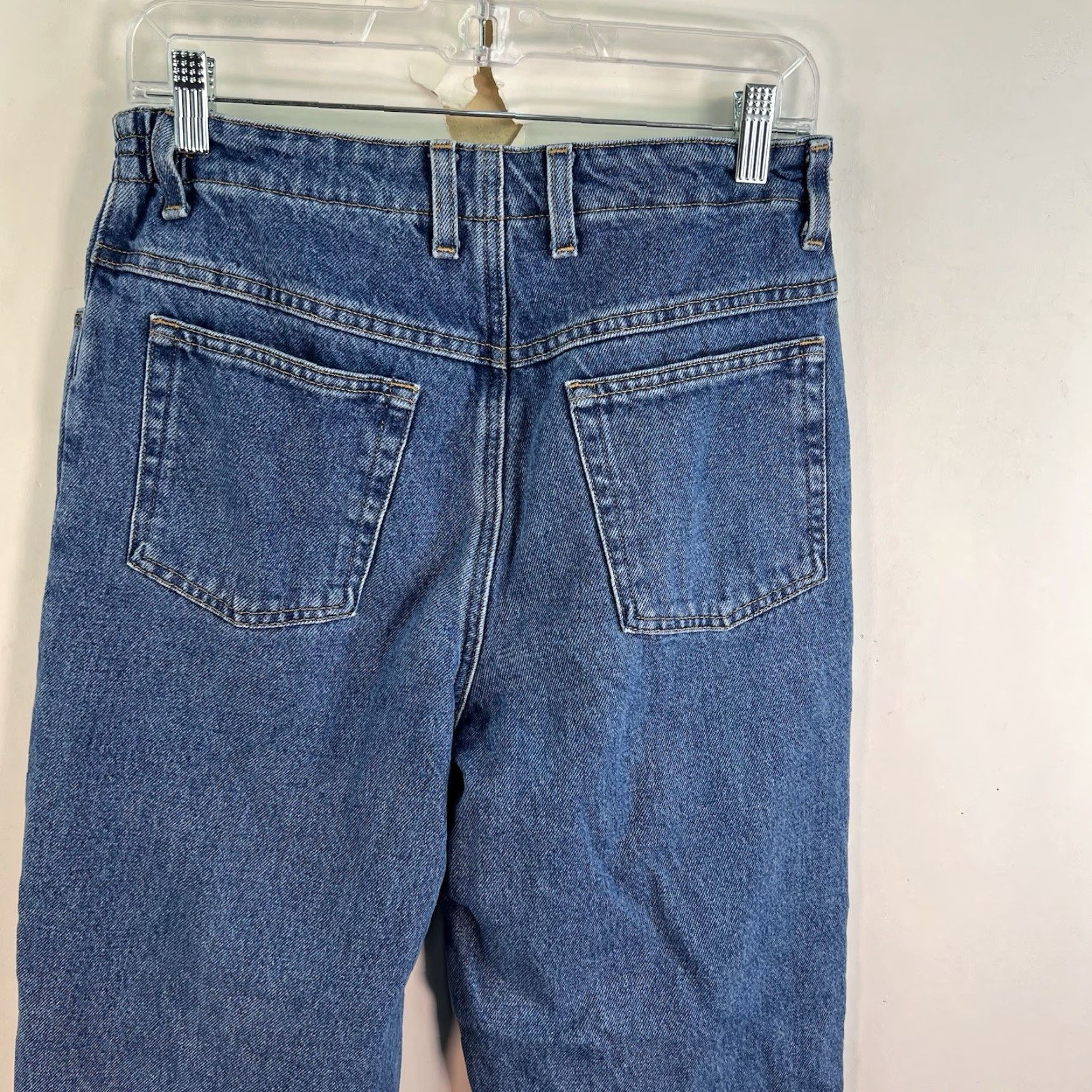 Vintage VINTAGE L.L. Bean Women's Denim Jeans Size 8 Relaxed Fit High Rise Blue 30x30 Straight Leg Size 30" / US 8 / IT 44 - 6 Thumbnail