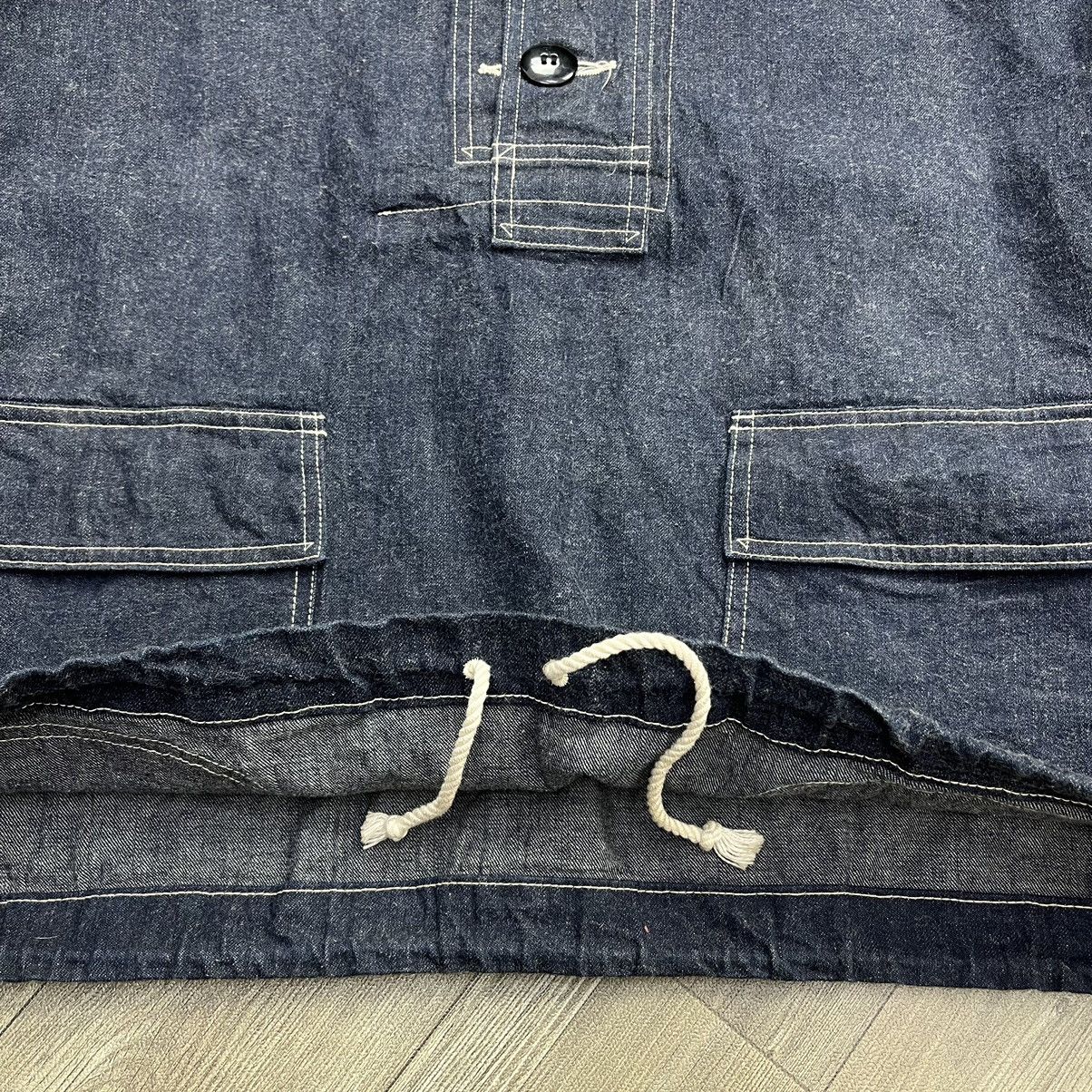 Buzz Rickson's × Japanese Brand × Toyo Enterprises Buzz Rickson’s US NAVY Pull Over Denim Jacket Size US L / EU 52-54 / 3 - 10 Thumbnail