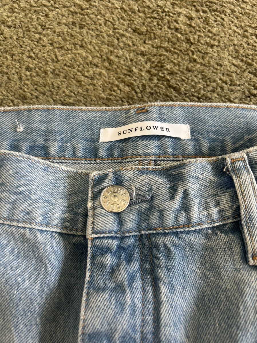 Sunflower Sunflower wide twist denim in light blue vintage Size US 36 / EU 52 - 3 Thumbnail