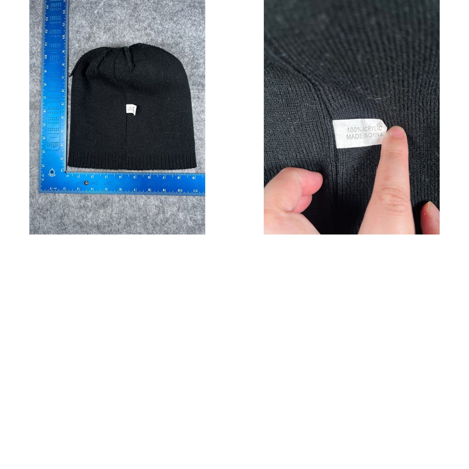 Vintage Vivint Beanie Toque Adult One Size Black White Striped Knit Acrylic Security Pom Size ONE SIZE - 8 Thumbnail