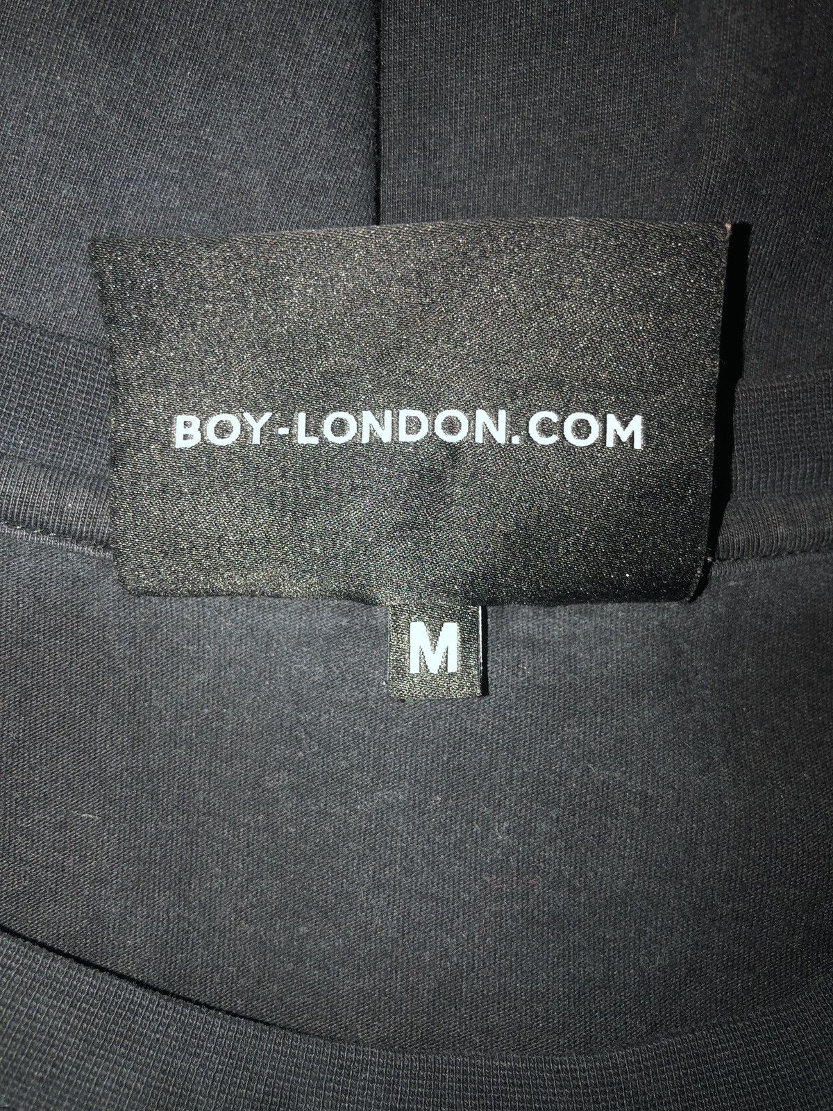 Boy London BOY London - T-Shirt - Black - Medium - Very Good Condition Size M / US 6-8 / IT 42-44 - 8 Thumbnail