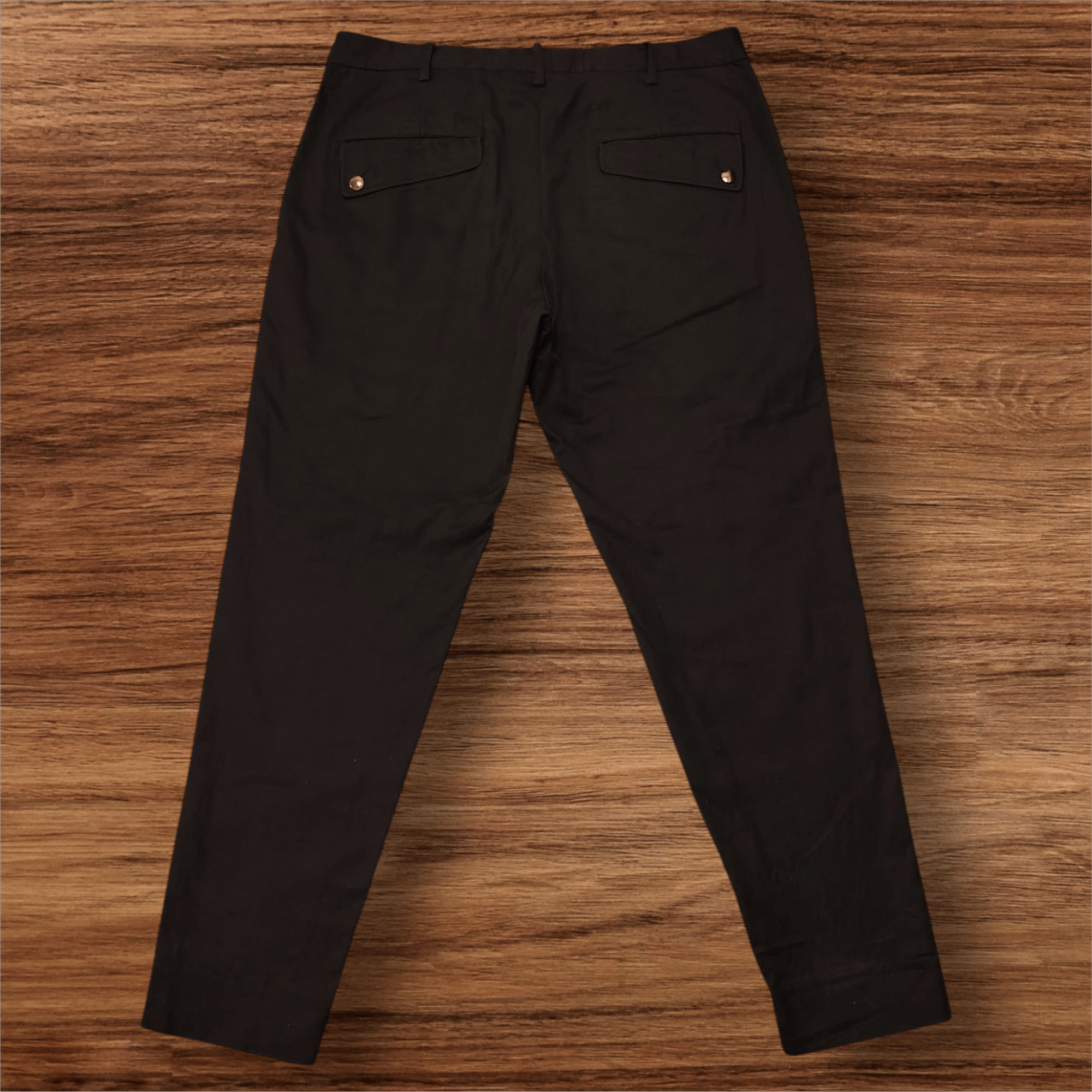 Yohji Yamamoto Yohji Yamamoto Black Pants Size US 34 / EU 50 - 2 Thumbnail