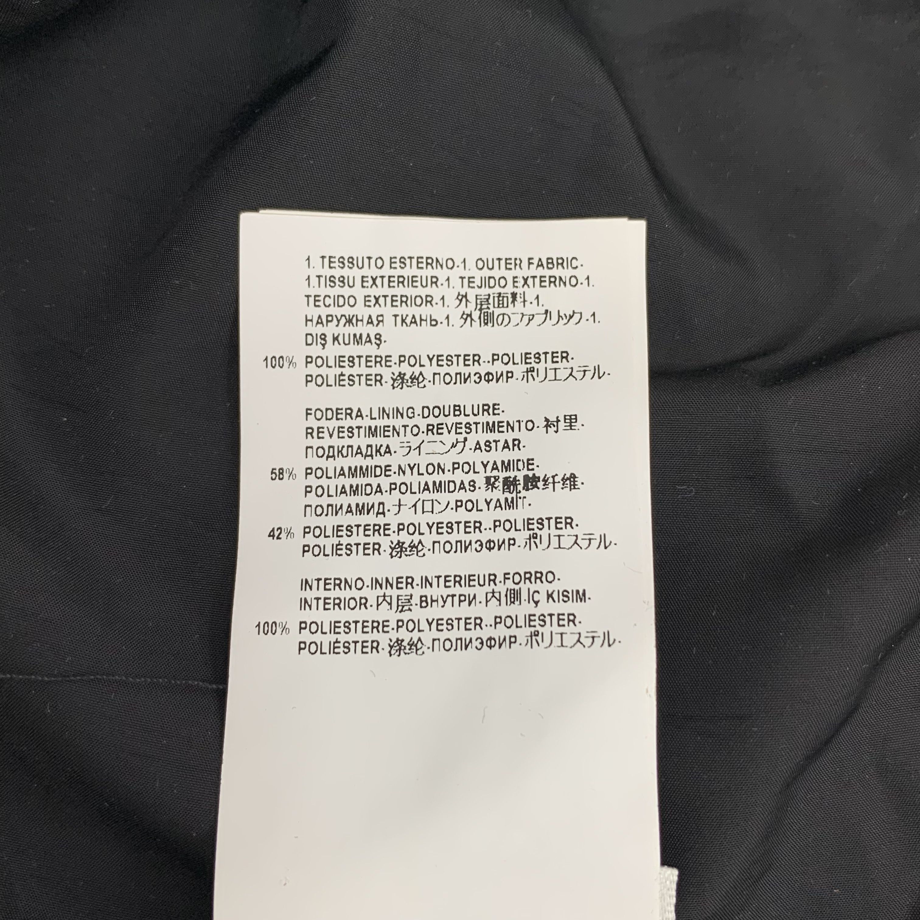 Versace Versace Logo Jacket Black (48) Size US M / EU 48-50 / 2 - 8 Thumbnail