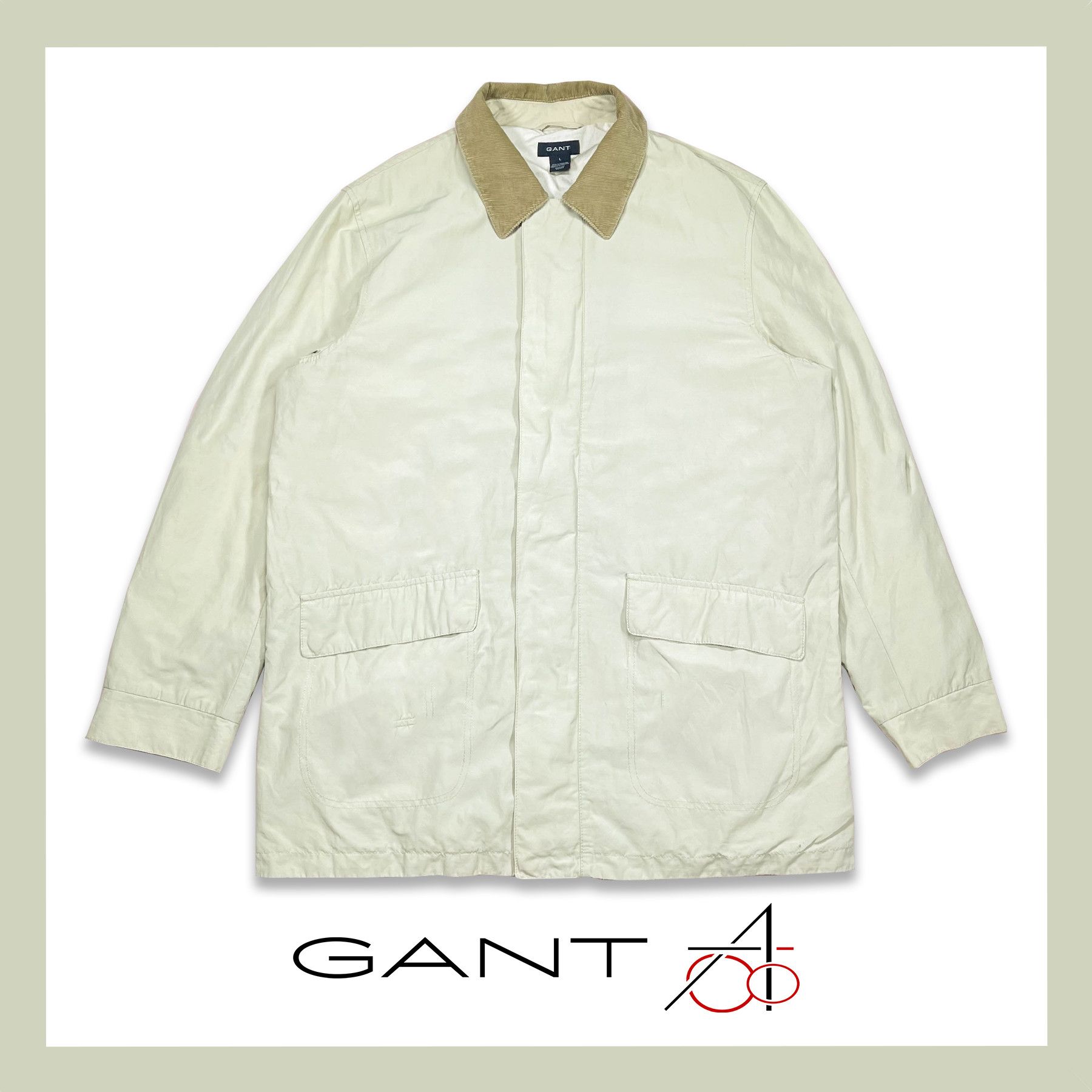 Gant GANT Vintage 00s Oldmoney Trenchcoat • L size Size US L / EU 52-54 / 3 - 1 Thumbnail
