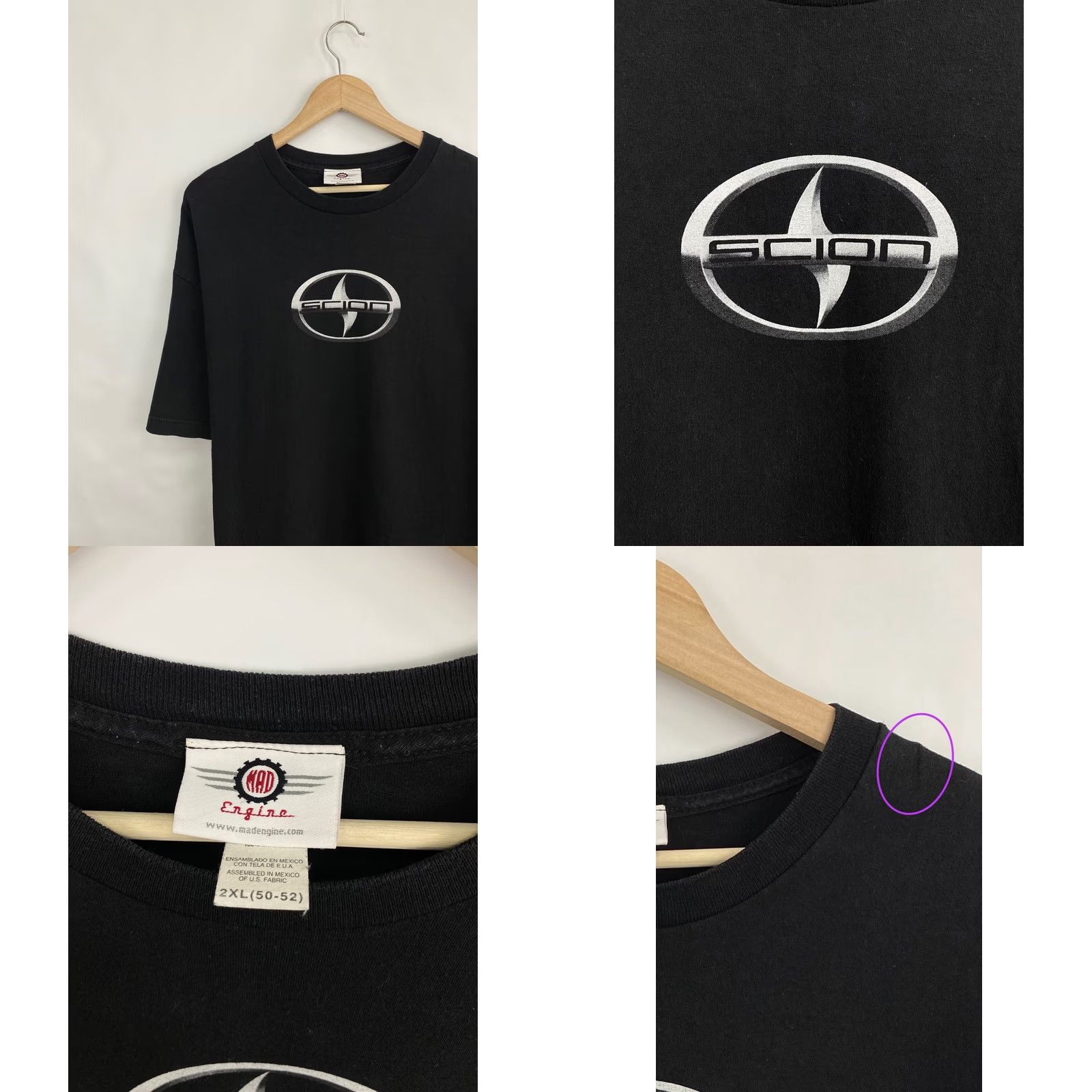 Vintage VINTAGE Toyota Scion Retro Sport Car T-shirt XXL Black Men Shirt Size US XXL / EU 58 / 5 - 8 Thumbnail