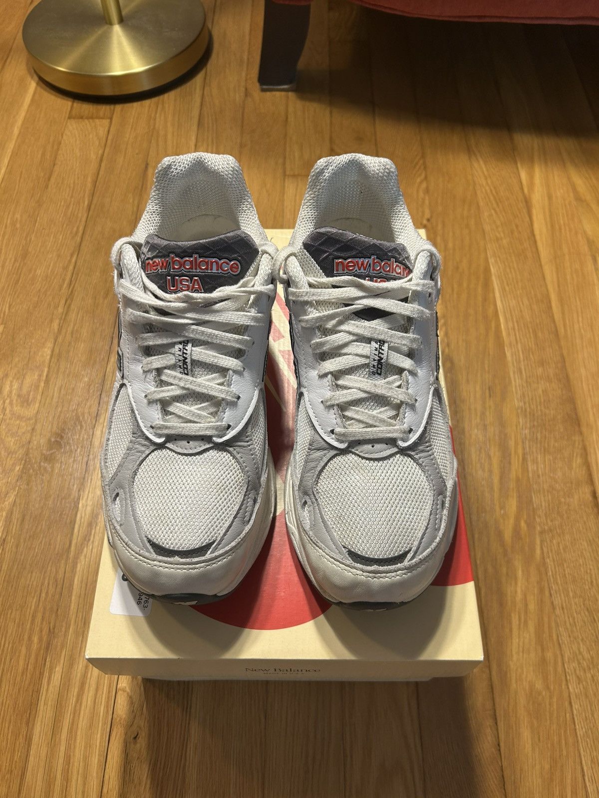 New Balance New Balance 990v3 MiUSA Teddy Santis Sea Salt Size US 9.5 / EU 42-43 - 1 Thumbnail