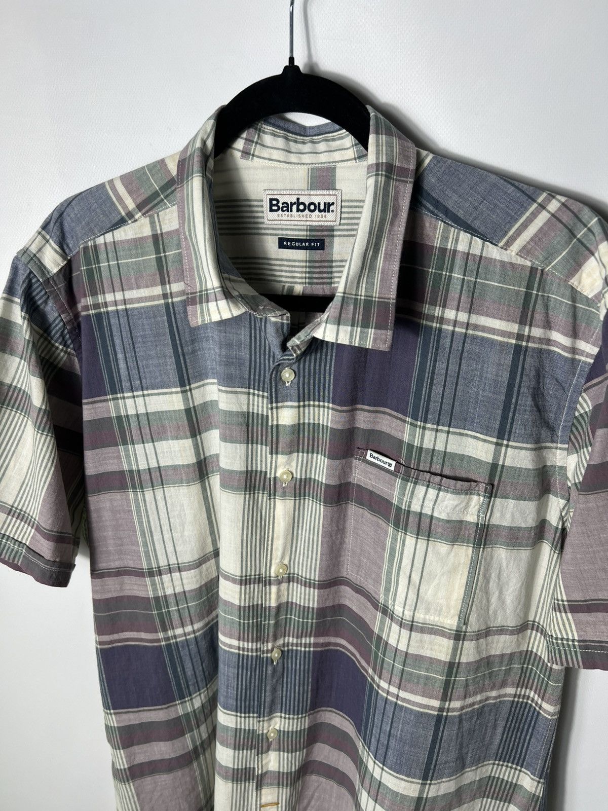 Barbour Vintage streetwear Barbour Swinton Regular Fit Button Shirt Size US L / EU 52-54 / 3 - 2 Thumbnail
