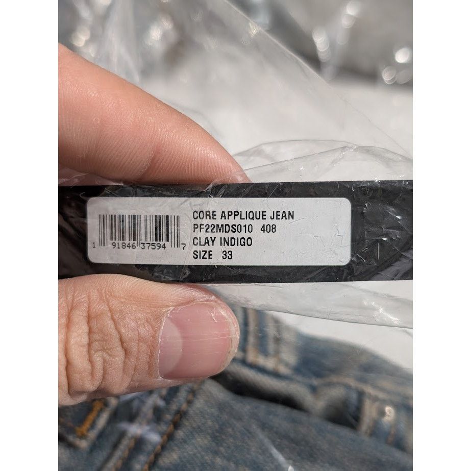 Amiri o1rshd1 Core Applique Jeans in Clay Indigo Size US 33 - 18 Thumbnail