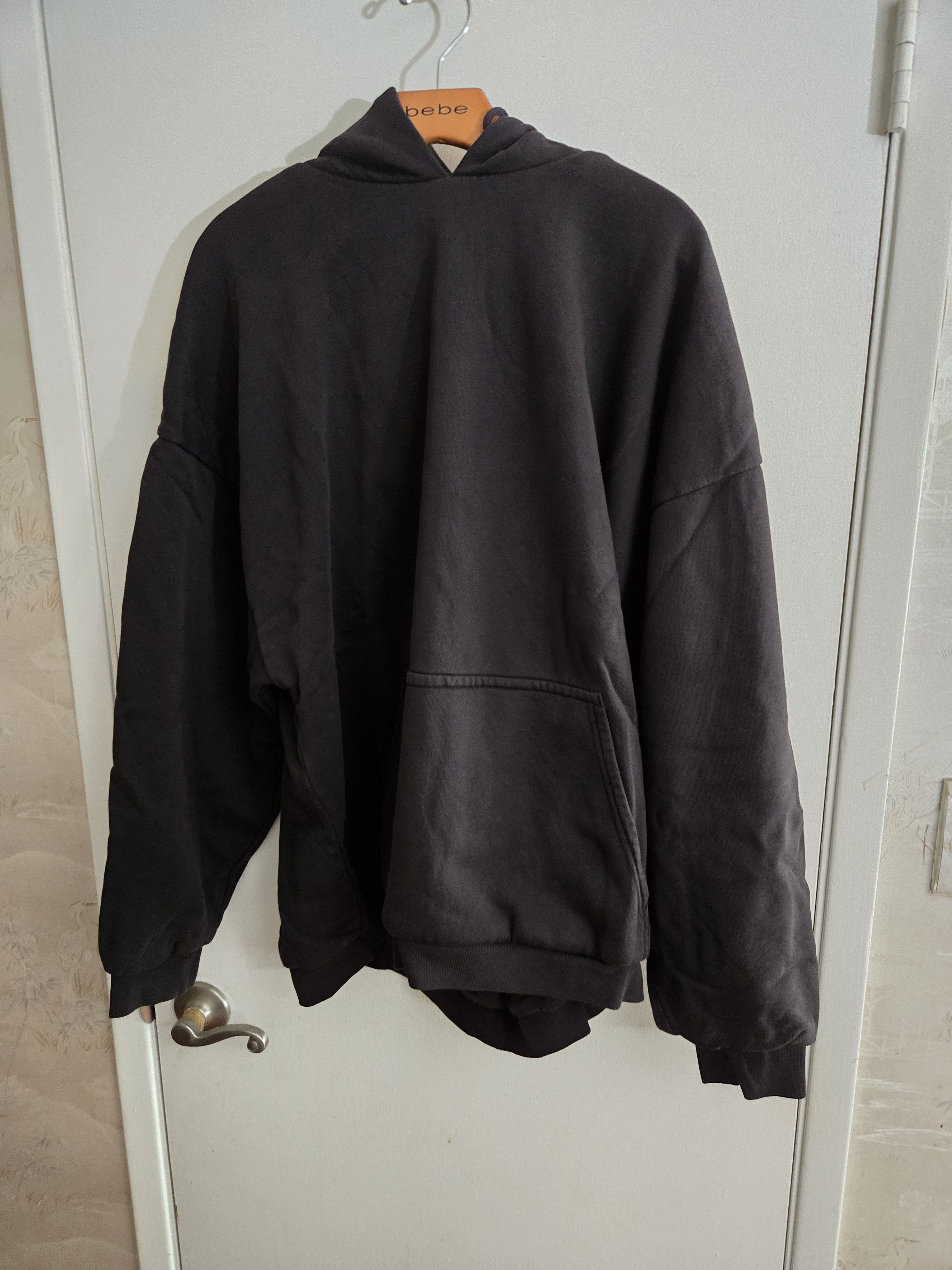 Gap Yeezy gap oversized pullover hoodie size medium black Size US M / EU 48-50 / 2 - 1 Thumbnail