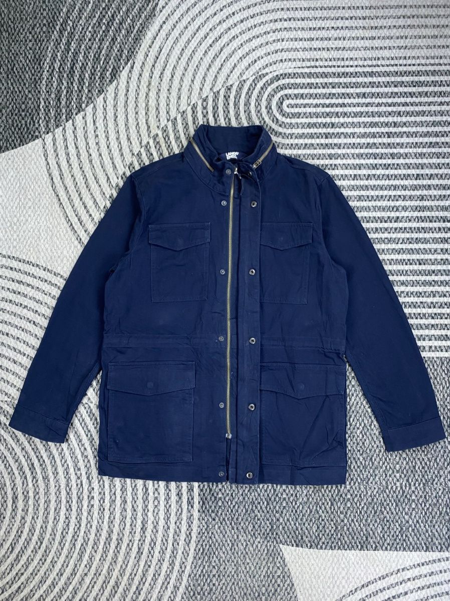 Lands' End Vintage Lands’ End Navy Blue Utility Field Zipper Jacket Size US M / EU 48-50 / 2 - 5 Thumbnail