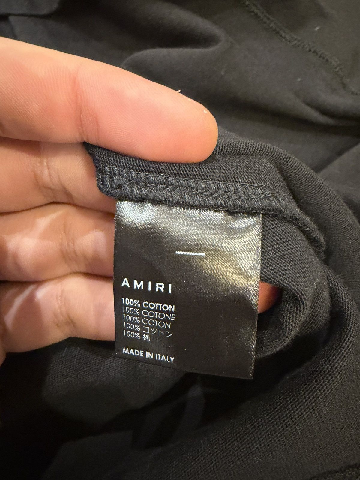 Amiri Amiri Military Specs Stencil Logo Tee Size US XL / EU 56 / 4 - 4 Thumbnail