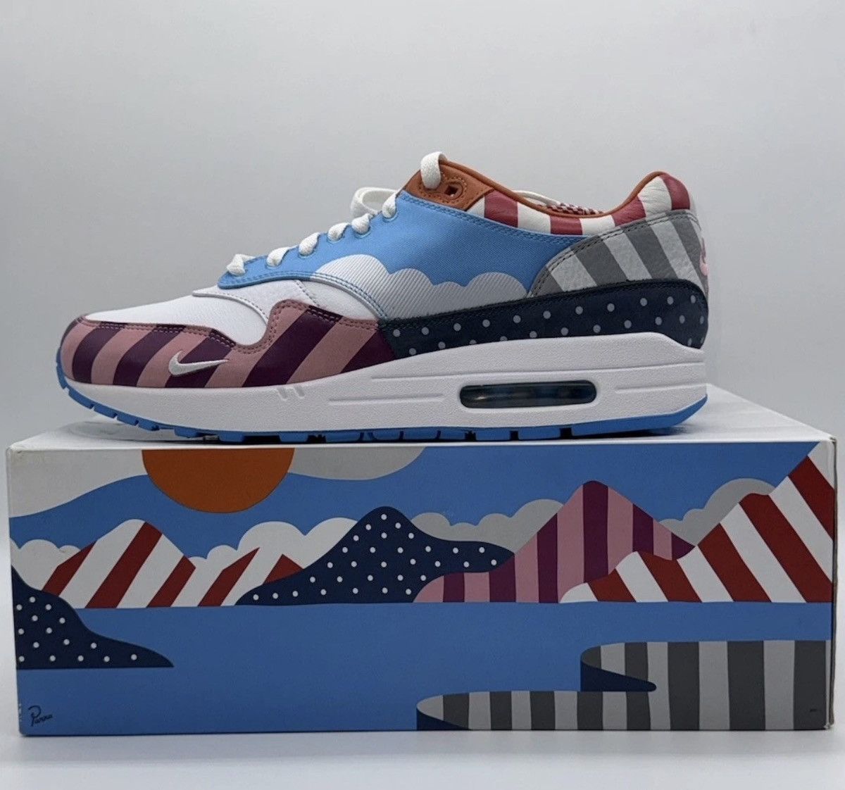 Nike × Parra Nike Air Max 1 Parra Friends & Family SZ10.5US AQ9973-100 Size US 10.5 / EU 43-44 - 2 Thumbnail