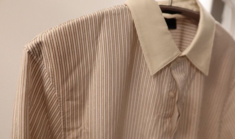 Amiri Amiri gold thread shirt 2412-Nextarrow Size US M / EU 48-50 / 2 - 5 Thumbnail