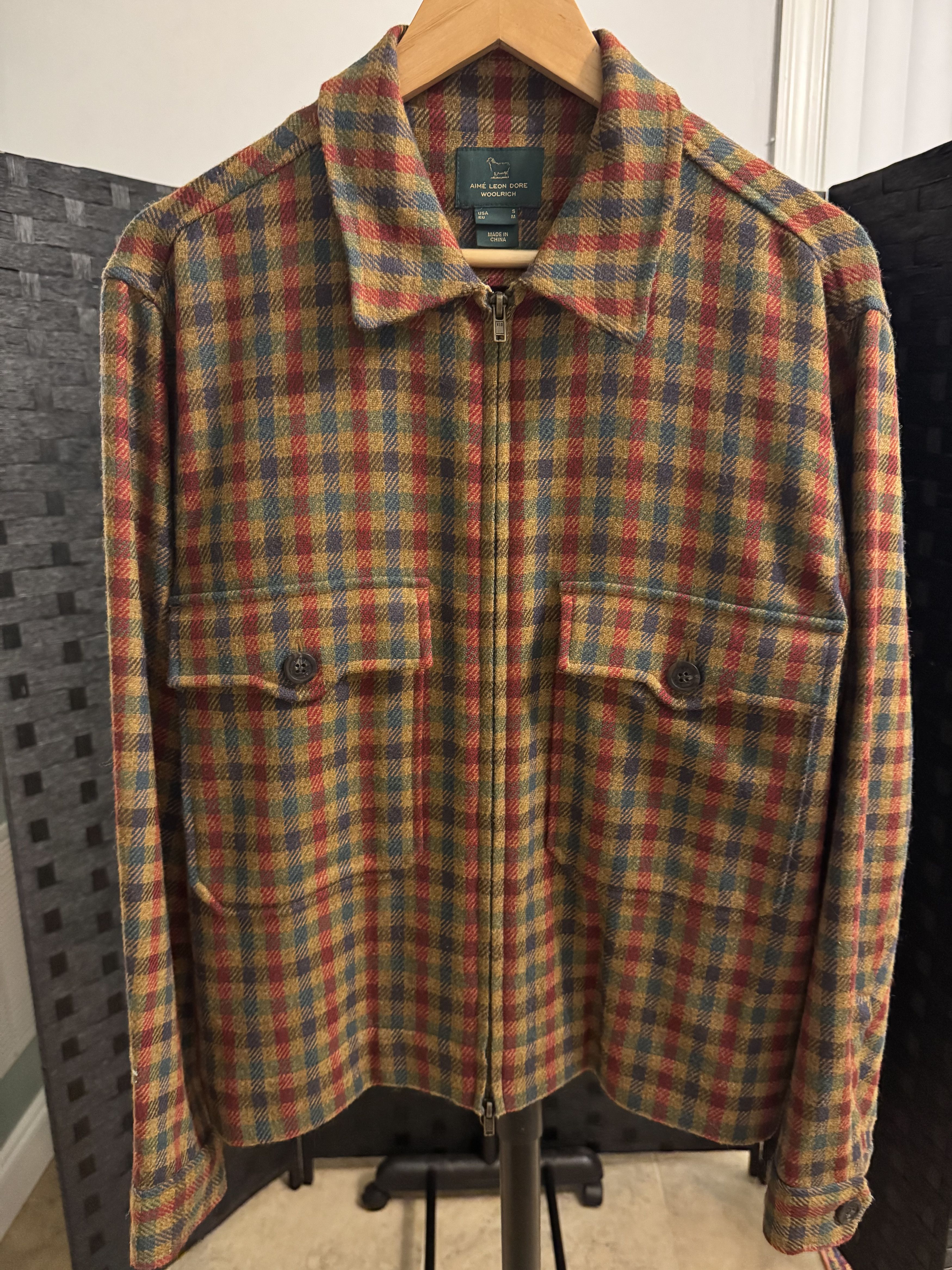 Aime Leon Dore Aimé Leon Dore x Woolrich Wool Flannel Overshirt Size US S / EU 44-46 / 1 - 6 Thumbnail
