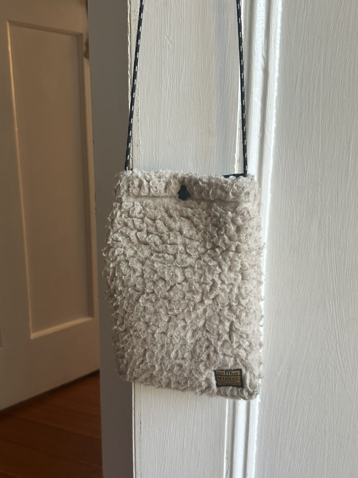 Kapital KAPITAL Boa Fleece Small Satchel Bag White One Size Size ONE SIZE - 5 Thumbnail