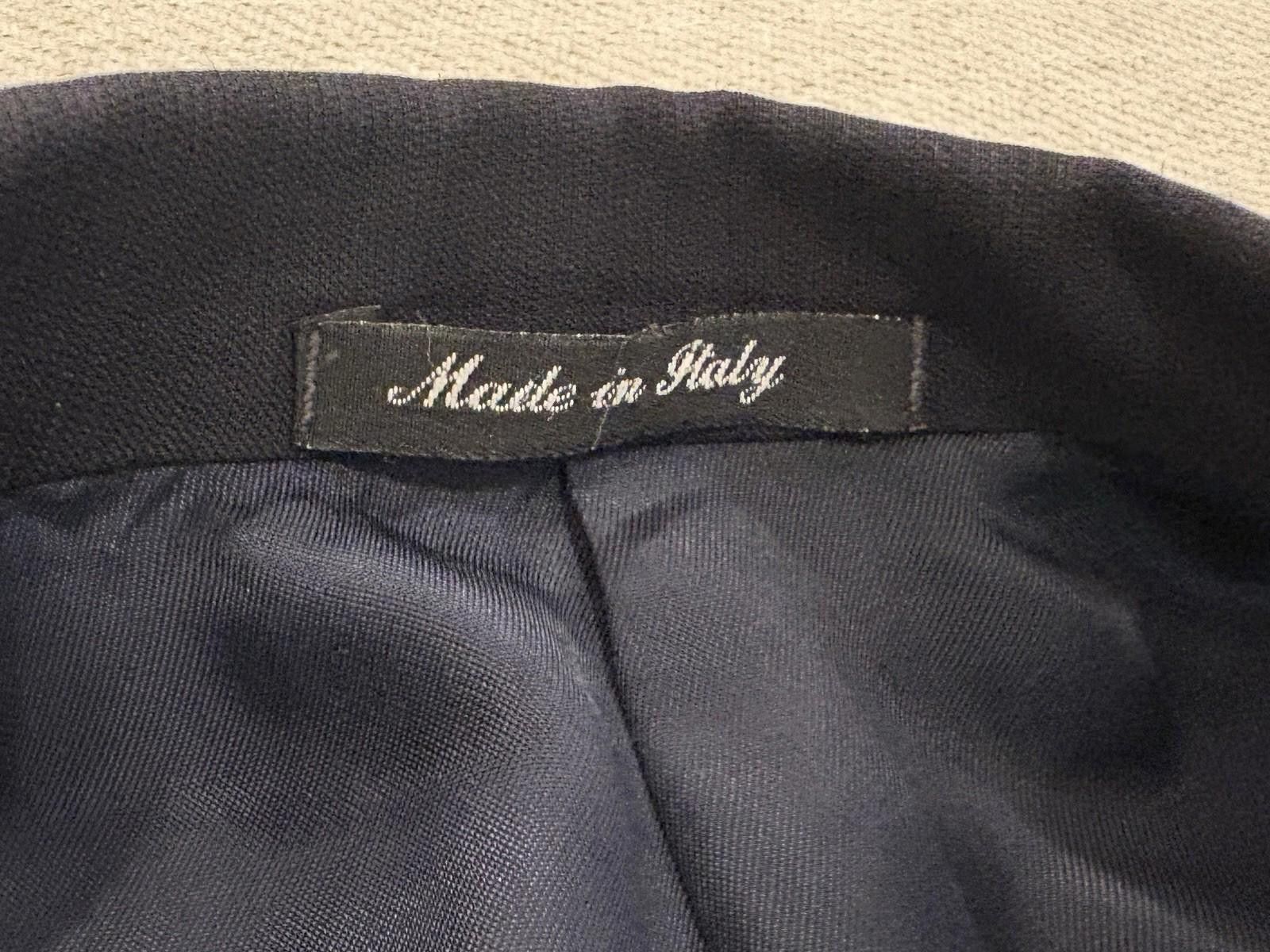 Barneys New York Vintage Made In Italy Barney’s New York Blazer Black, 44L Size 44L - 6 Thumbnail