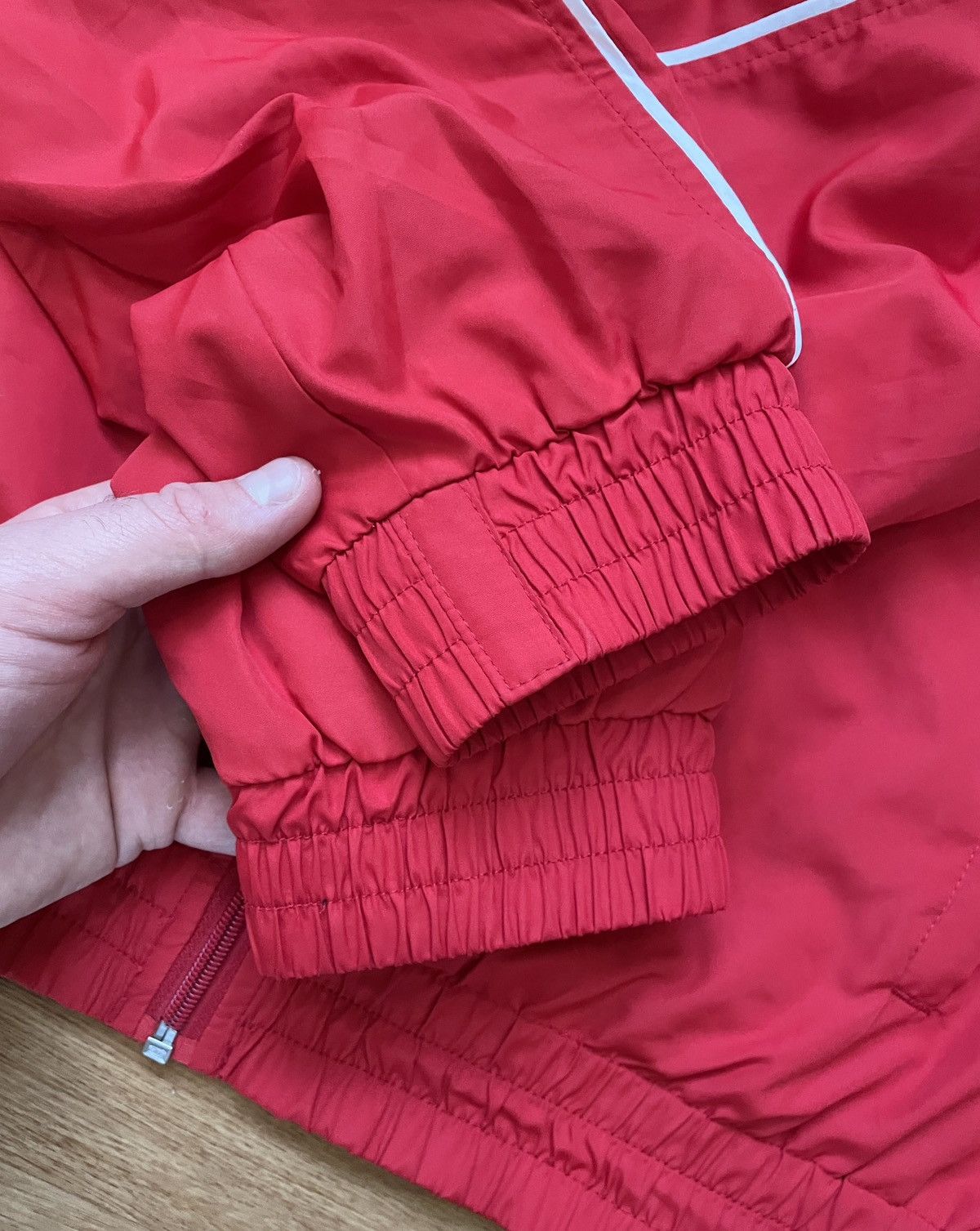 Lotto Sport RODA JC HOLLAND 2000S LOTTO VINTAGE TRACK TOP JACKET RED Size US L / EU 52-54 / 3 - 9 Thumbnail