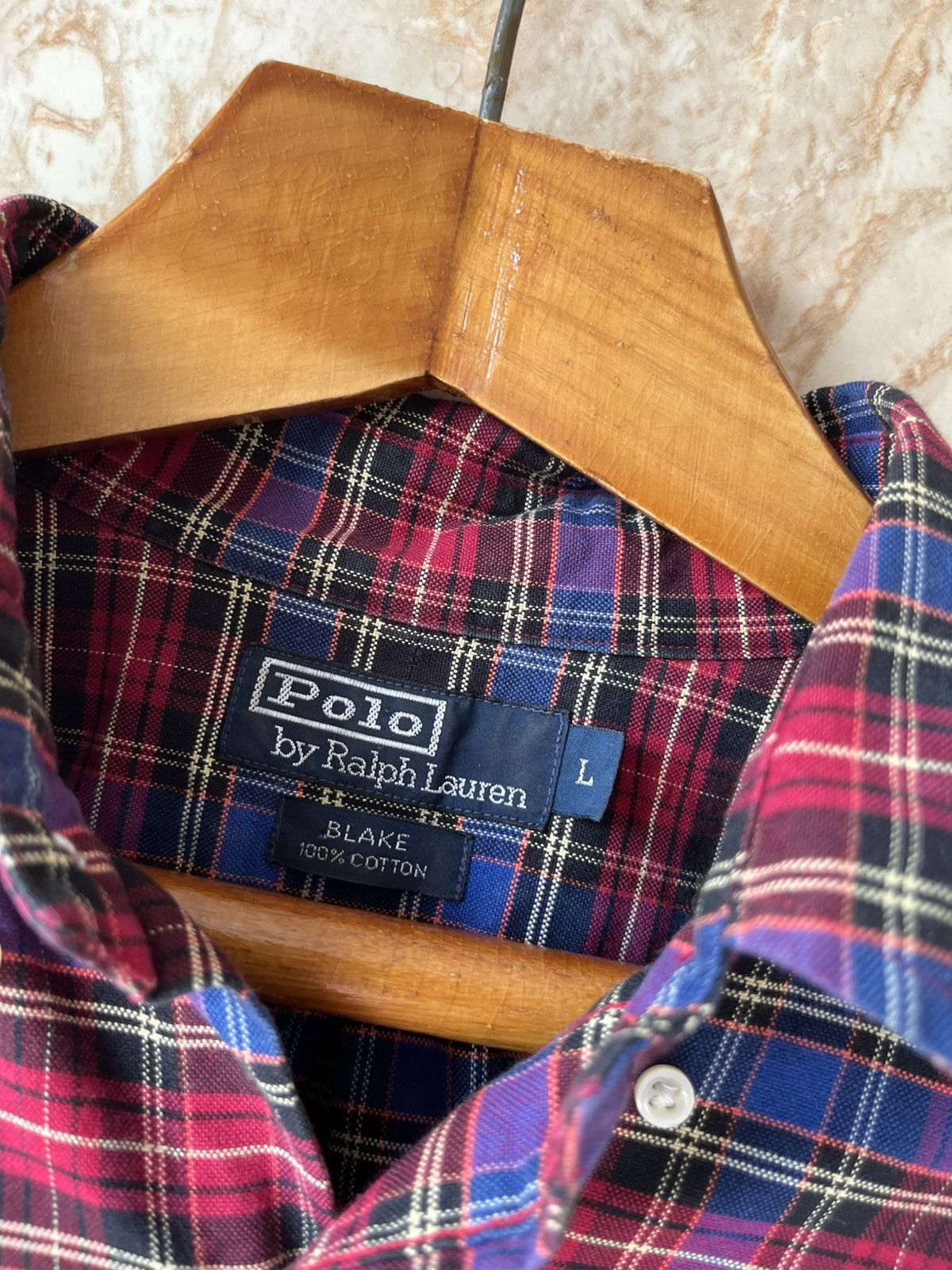 Polo Ralph Lauren Polo Ralph Lauren Blake cotton shirt Size US L / EU 52-54 / 3 - 3 Thumbnail