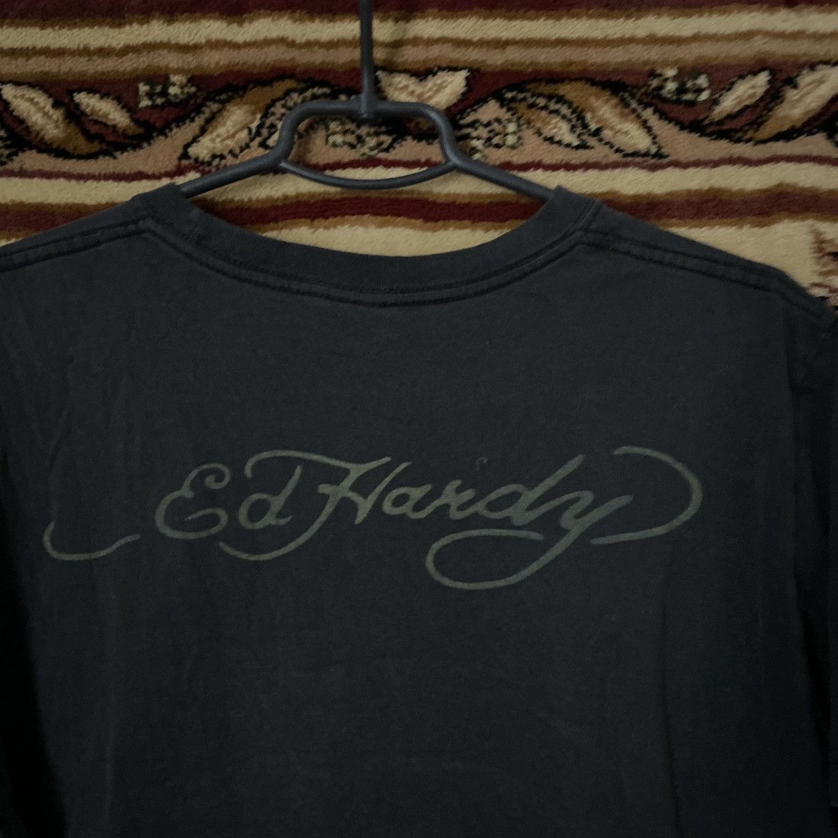 Christian Audigier × Ed Hardy × Vintage Vintage Ed Hardy Spider Logo Tee Shirt Y2K style Japanese Size US L / EU 52-54 / 3 - 10 Thumbnail