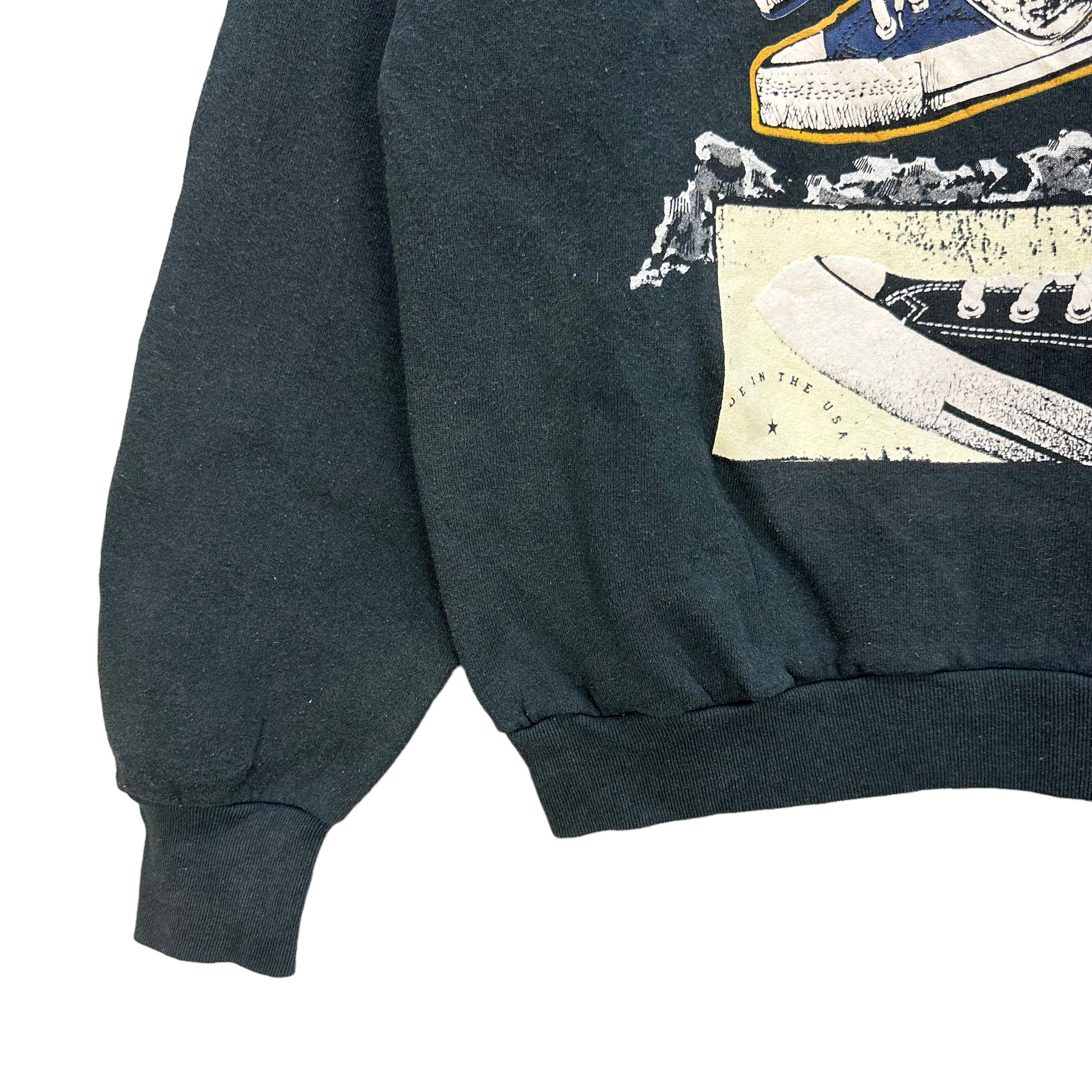 Converse 94's CONVERSE VINTAGE SHOES GRAPHIC SWEATSHIRTS #7994-71 Size US L / EU 52-54 / 3 - 6 Thumbnail