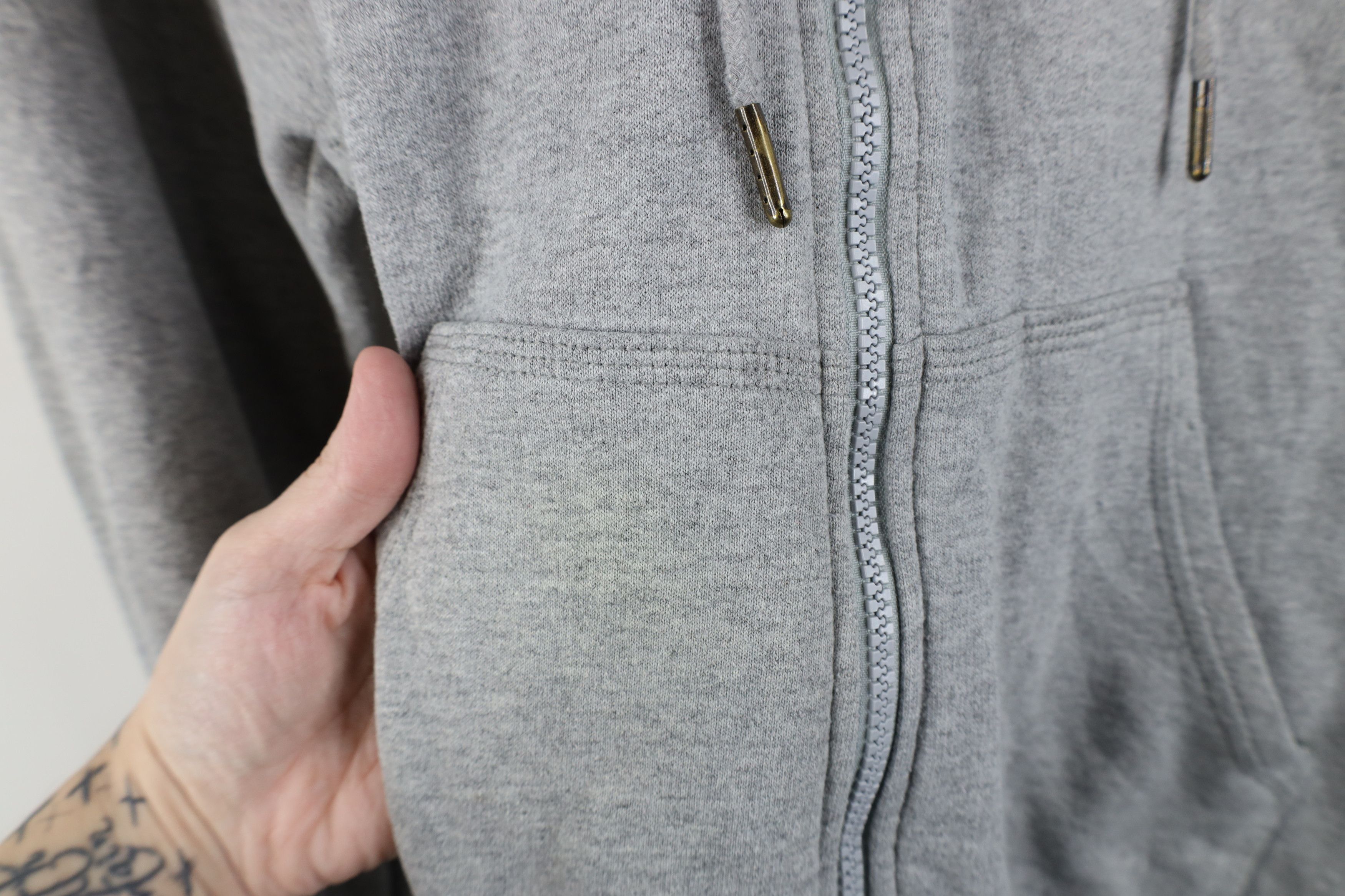 Champion Vintage Y2K Champion Full Zip Hoodie Sweatshirt Heather Gray Size US S / EU 44-46 / 1 - 12 Thumbnail