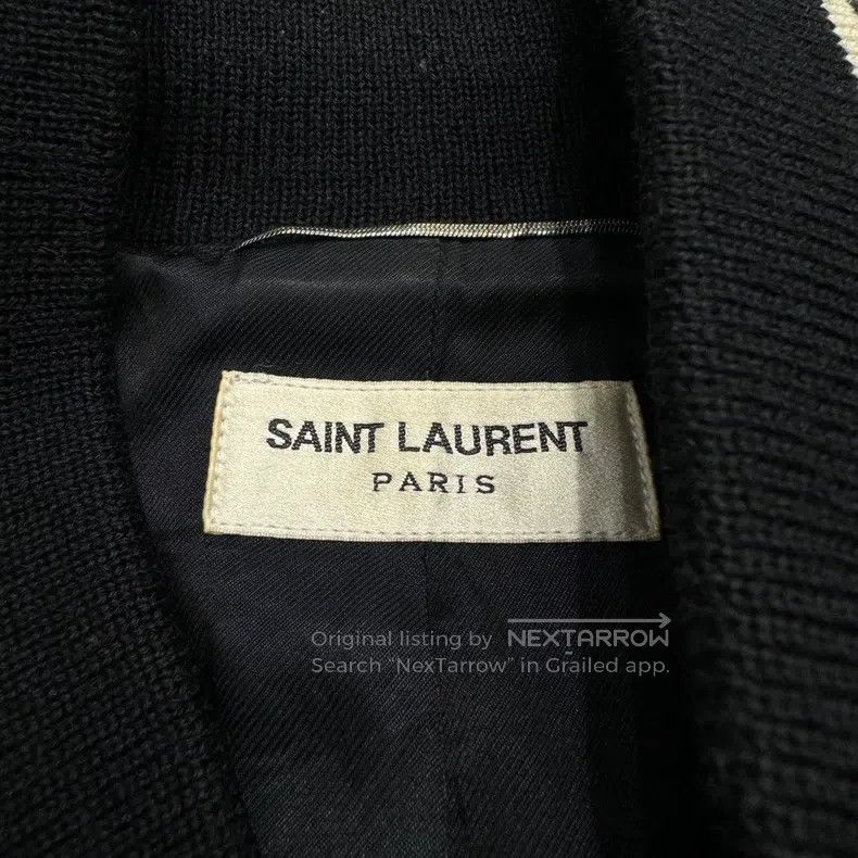 Saint Laurent Paris Saint Laurent Paris Jacket Baseball Jacket Size US M / EU 48-50 / 2 - 2 Thumbnail