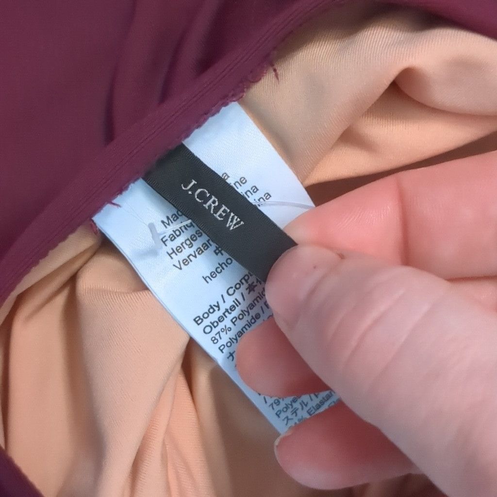 J.Crew J. Crew purple halter swim dress size 6 Size ONE SIZE - 6 Thumbnail
