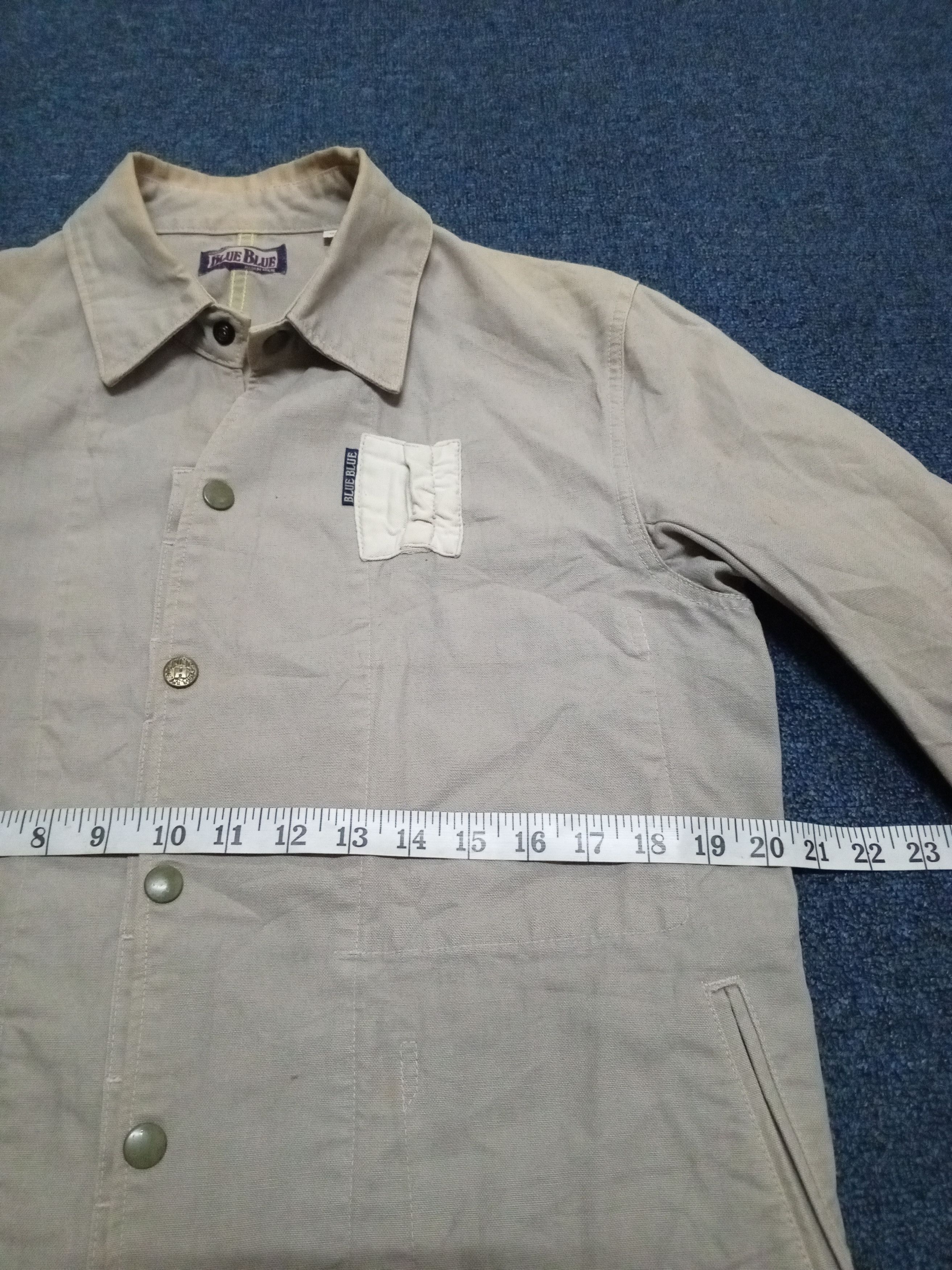 Blue Blue Japan 💥BLUE BLUE💥 H.RANCH MARKET BUTTON UP JACKET Size US M / EU 48-50 / 2 - 14 Thumbnail