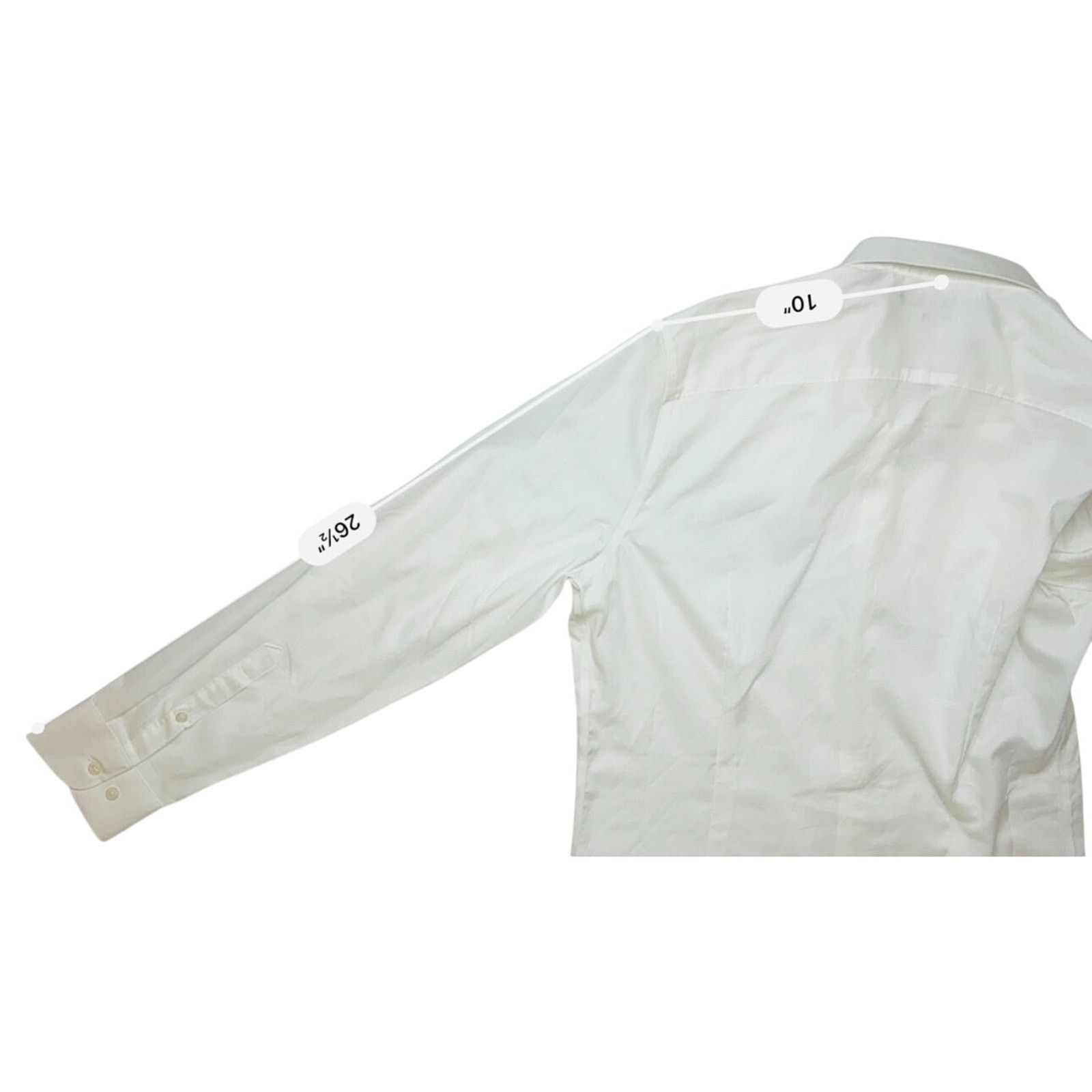 Perry Ellis Perry Ellis Slim Fit Party Wedding White Button Up Shirt XL Size US XL / EU 56 / 4 - 8 Thumbnail
