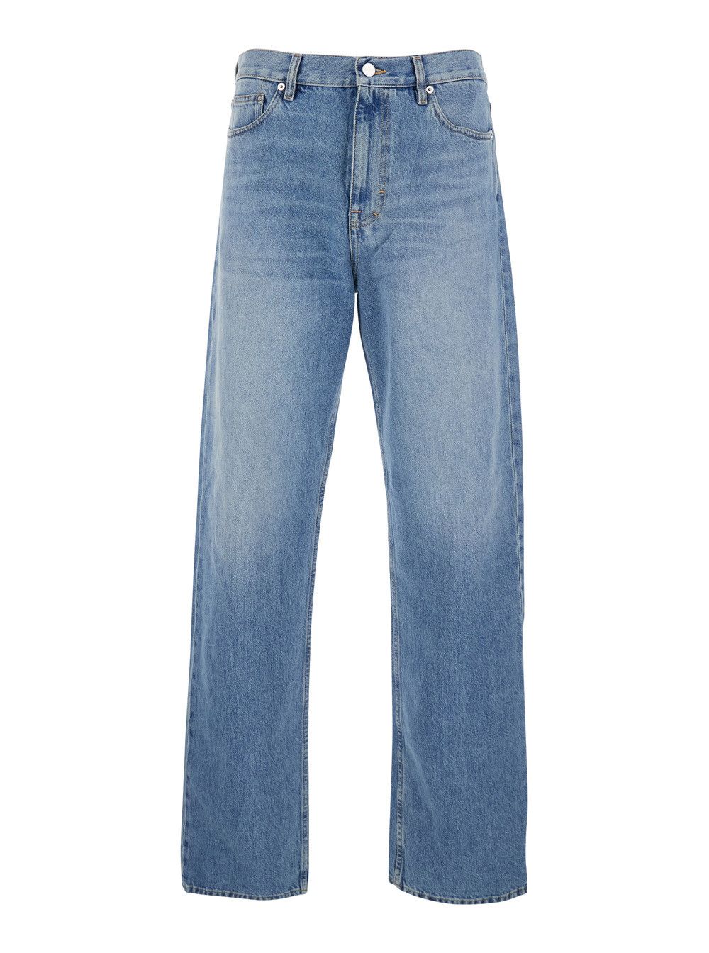 Gucci Light Blue Jeans with Bleach Effect in Denim for Men Size US 33 - 1 Thumbnail