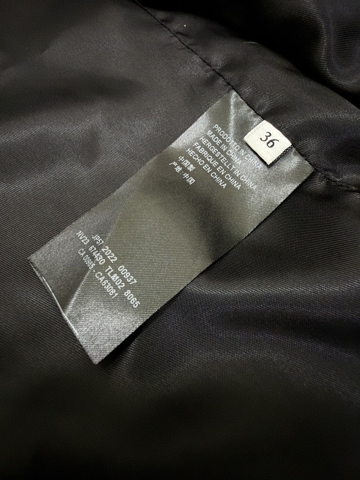 Balenciaga Vintage Balenciaga Leather Jacket Size 36R - 8 Thumbnail