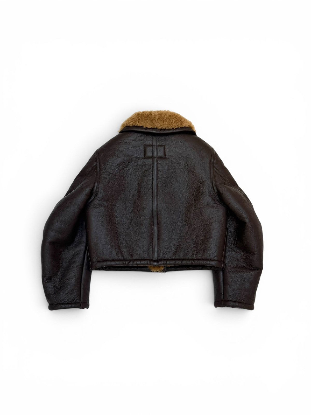 Balenciaga Balenciaga Aviator Shearling Jacket Brown Size US S / EU 44-46 / 1 - 2 Thumbnail