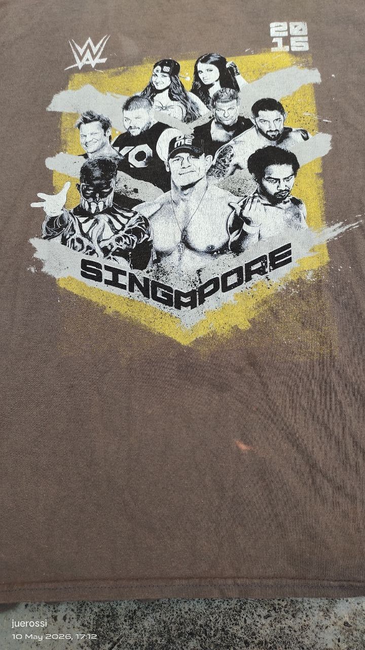 Other Vtg John Cena WWE Live In Singapore Tee Size US S / EU 44-46 / 1 - 1 Thumbnail