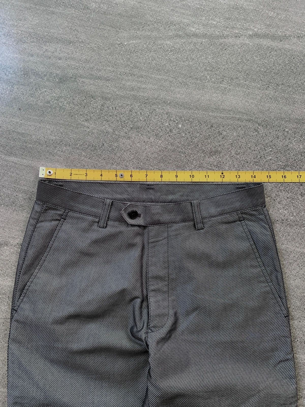 Jean Paul Gaultier FREE TAX! Diagonal Striped Trousers Size US 30 / EU 46 - 13 Thumbnail