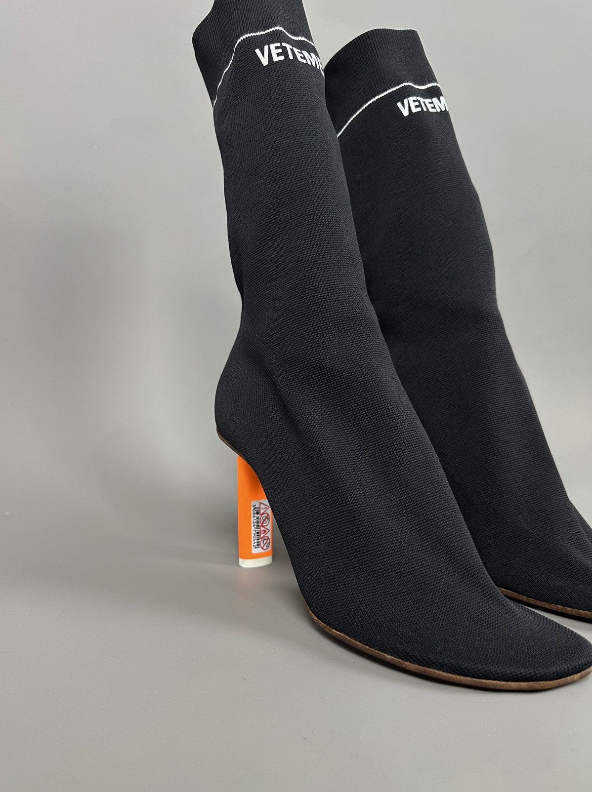 Vetements Vetements - Demna Gvasalia S/S16 Lighter Heels - Sock Ankle Size US 9 / IT 39 - 4 Thumbnail