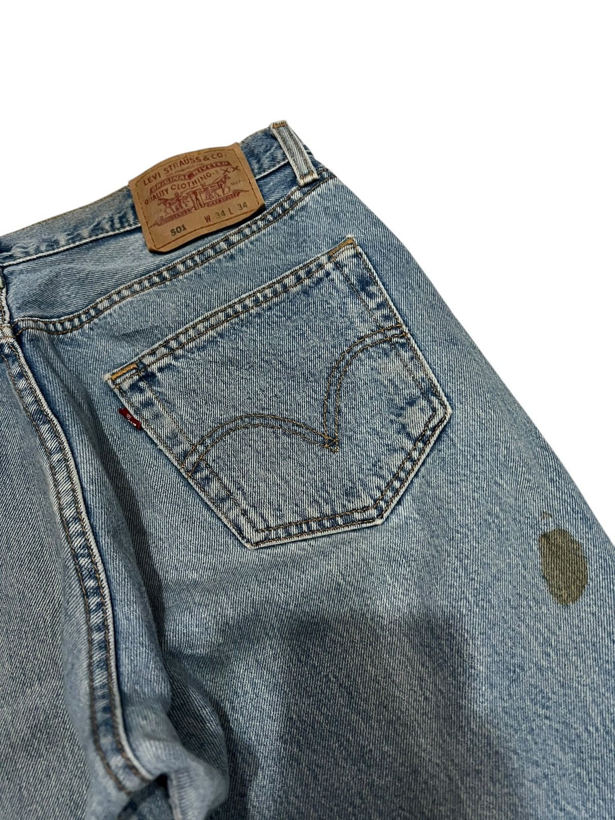 Levi's Vintage Levis 501 Faded Dirty Jean Size US 32 / EU 48 - 13 Thumbnail