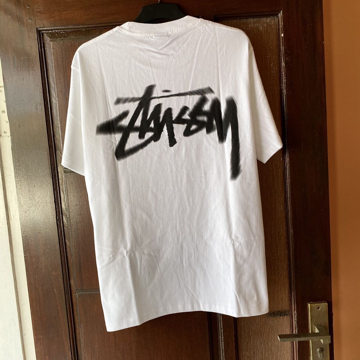 image of Stussy Dizzy Tshirt in White, Men's (Size Medium)