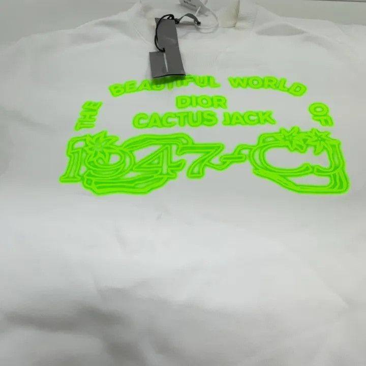 Dior Dior Dior x Travis Scott Logo Long Sleeve Sweatshirt 0079- Size US L / EU 52-54 / 3 - 7 Thumbnail
