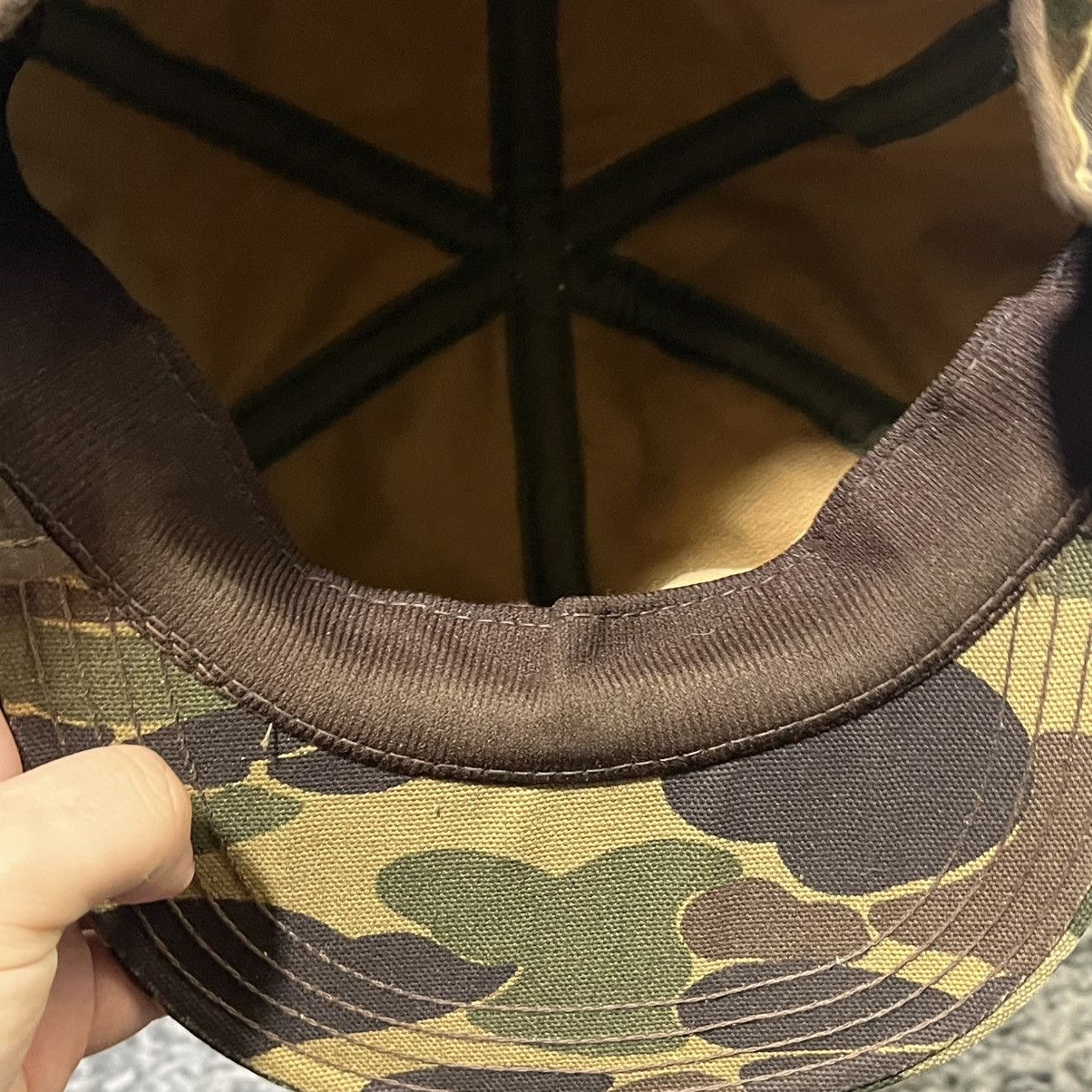 Carhartt VINTAGE 90s CARHARTT CAMO WORKWEAR THINSULATE HUNTING HAT Size ONE SIZE - 7 Thumbnail