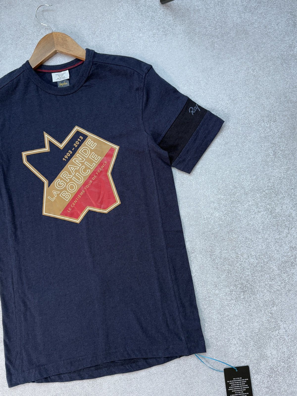 Rapha Rapha Cycling Jersey T-Shirt Team Sky La Grande Boucle Men’s Size US XS / EU 42 / 0 - 4 Thumbnail
